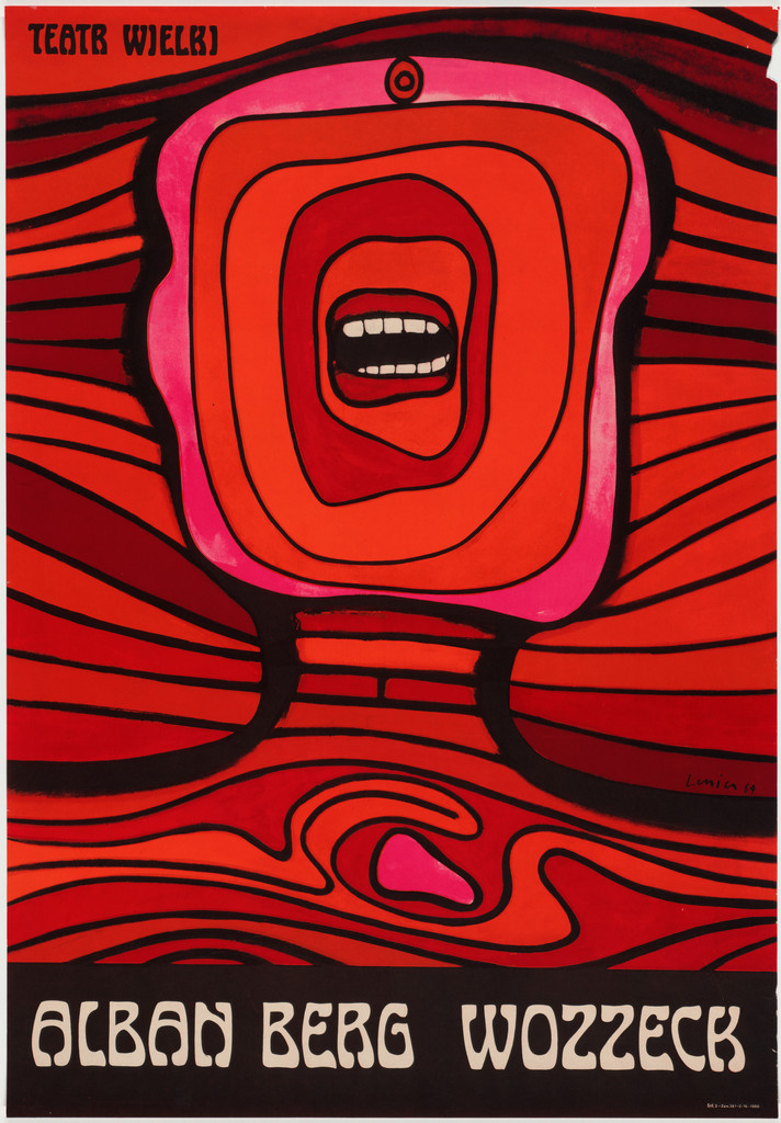 Wozzeck (Poster for Warsaw production of the 1914-22 opera by Alban Berg)