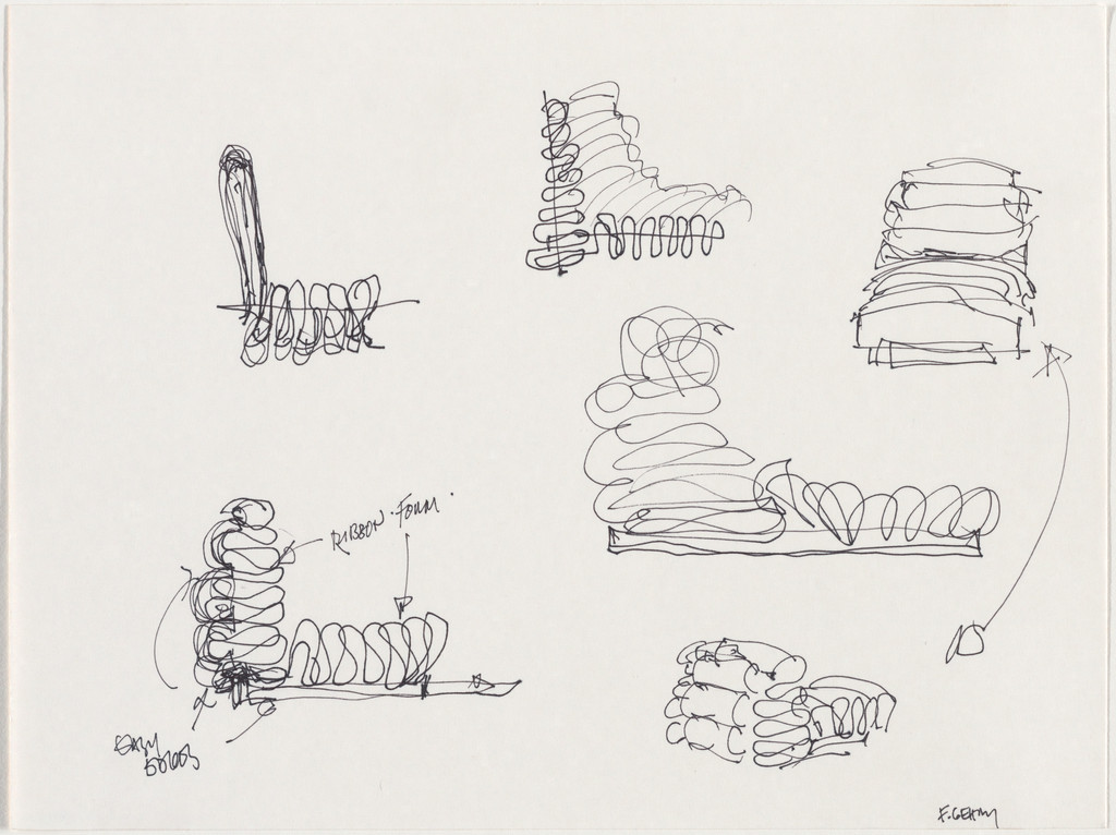 Sketch for Bubbles Lounge Chair