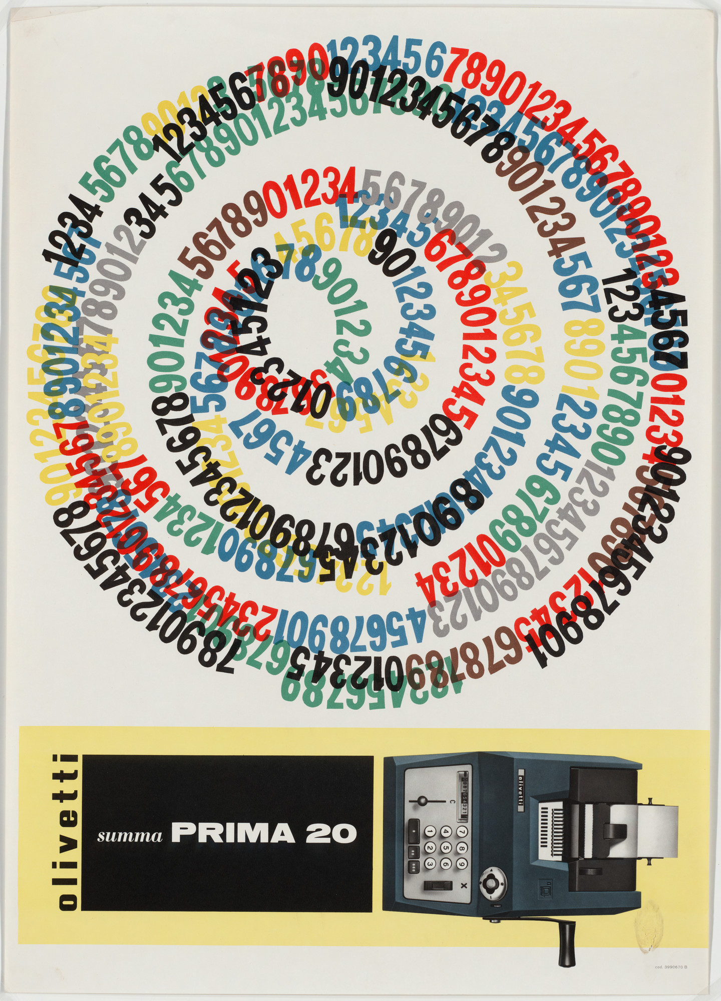 Giovanni Pintori. Olivetti Summa Prima 20
