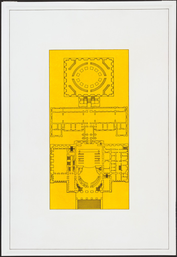Library Museum Theater, plate 8 from Untitled