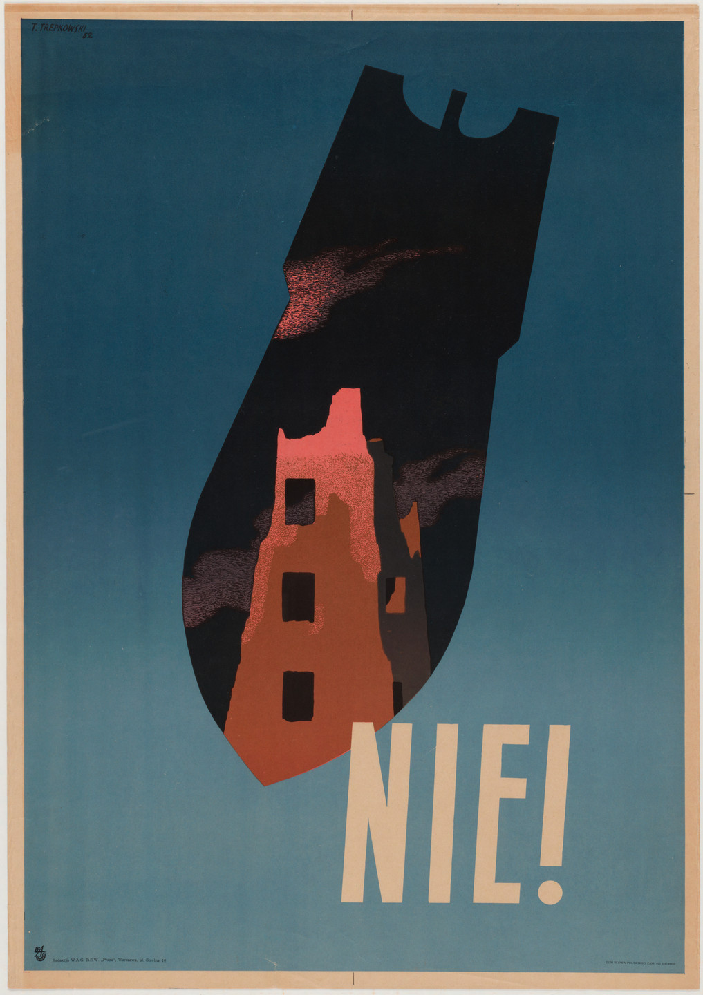 Tadeusz Trepkowski. Nie! (No!). 1952