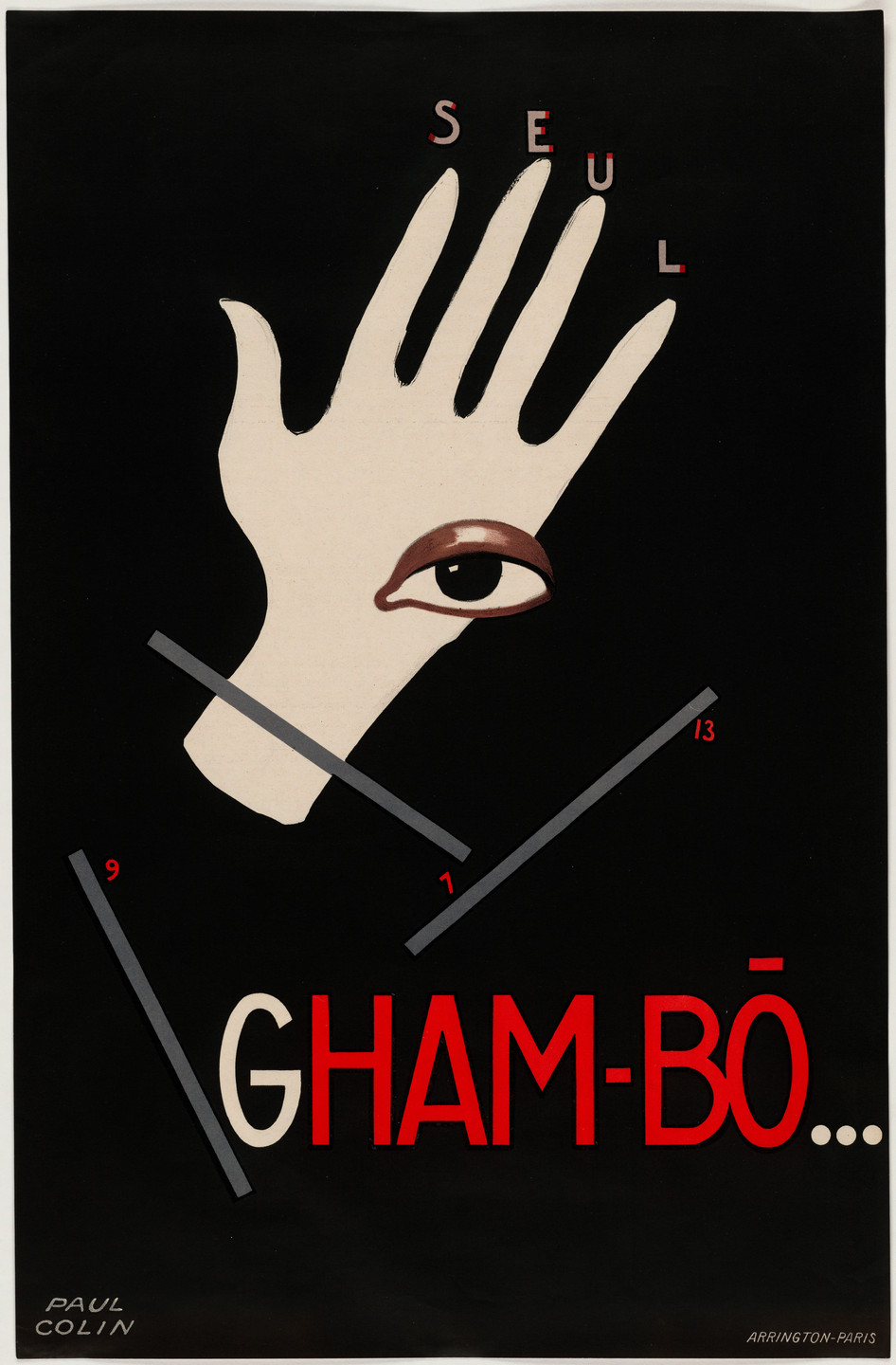 Paul Colin. Gham-Bo. c. 1930