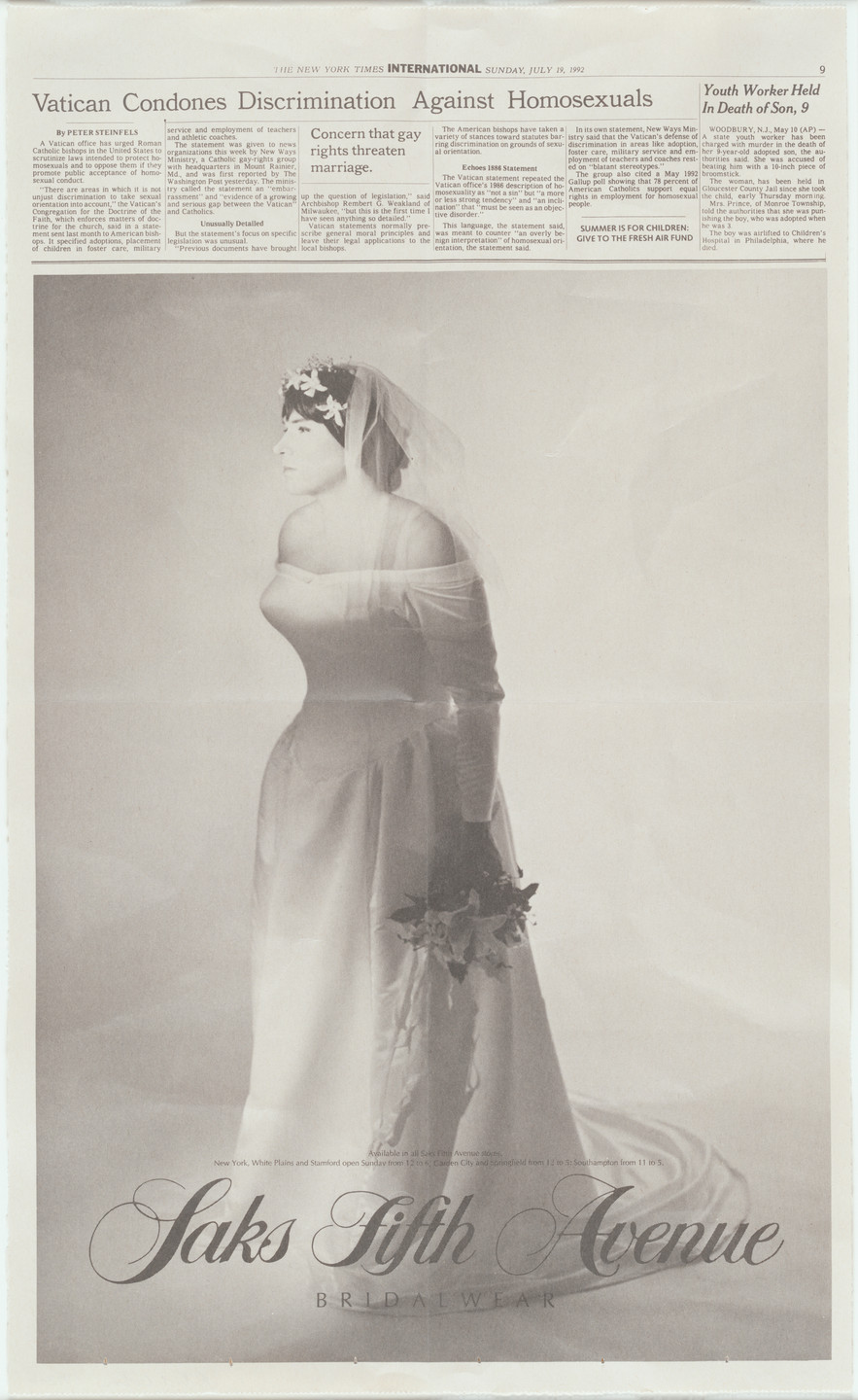 Robert Gober. Untitled. 1992–96
