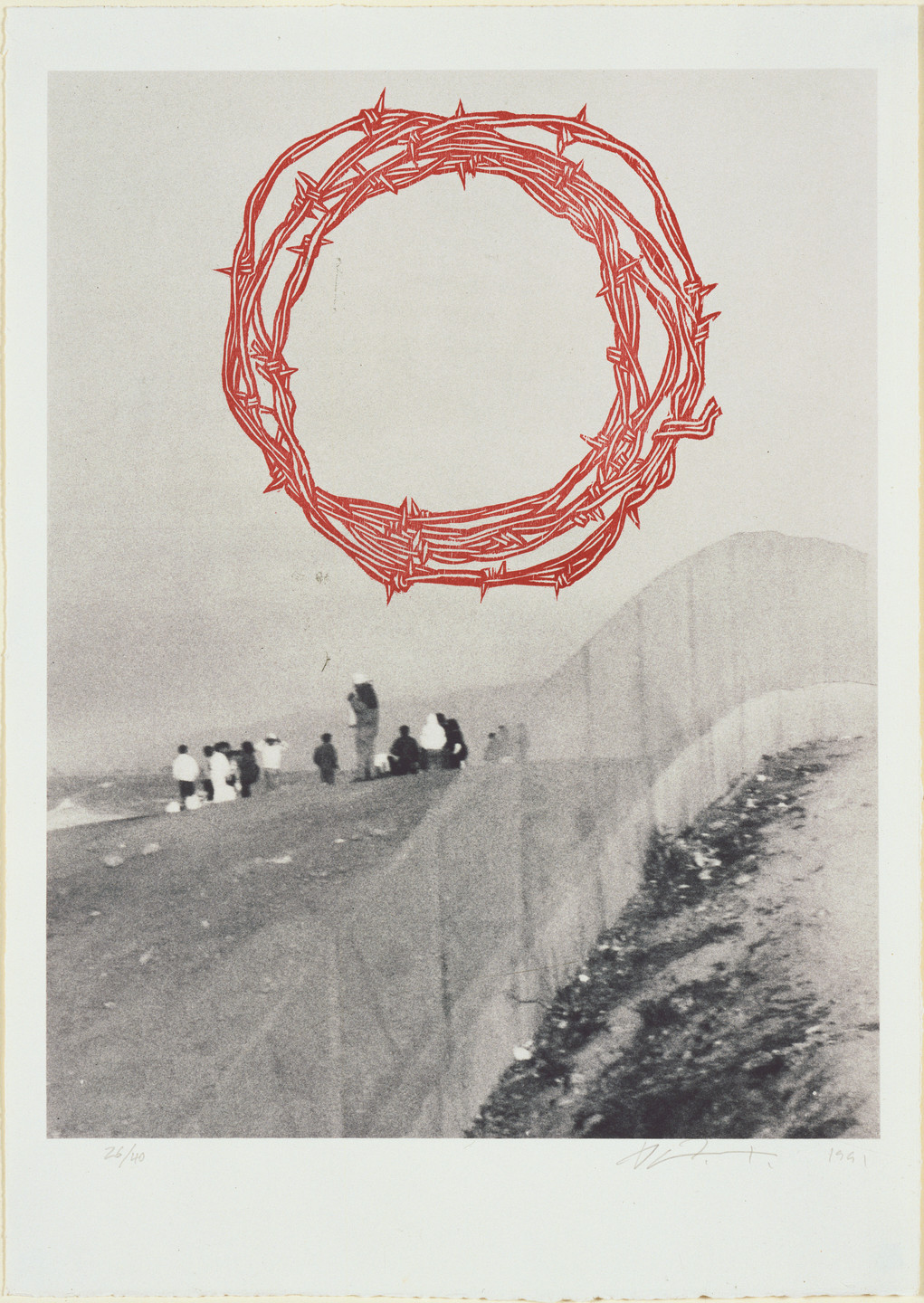 Rubén Ortiz-Torres. Crown of Thorns (Corona de Espinas). 1991