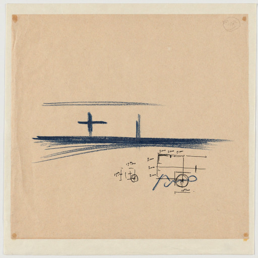 Church on the Water, Tomamu, Hokkaido, Japan
Elevation and plan, sketch