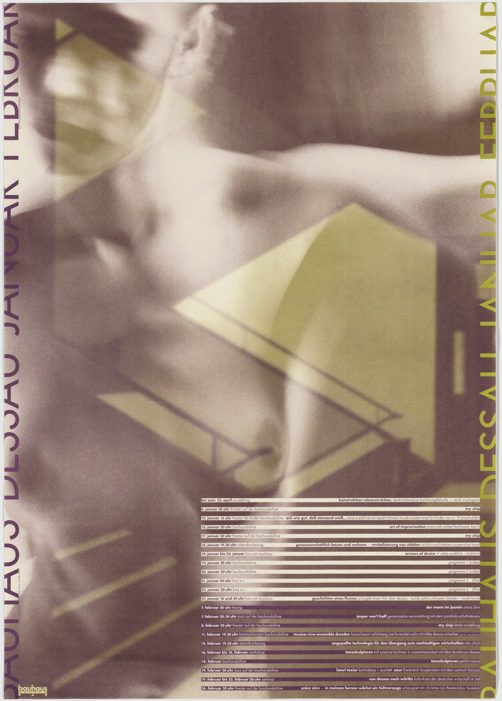 Stiftung Bauhaus Dessau, Januar-Februar 1995