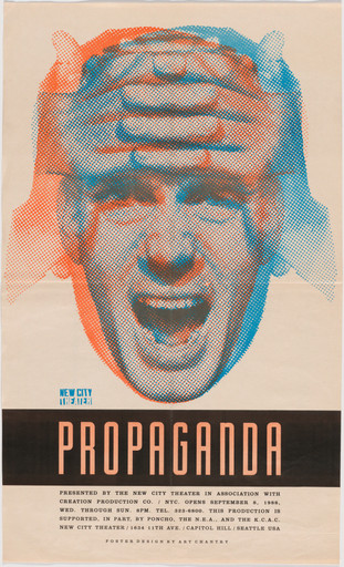 Poster for the Play "Propaganda"