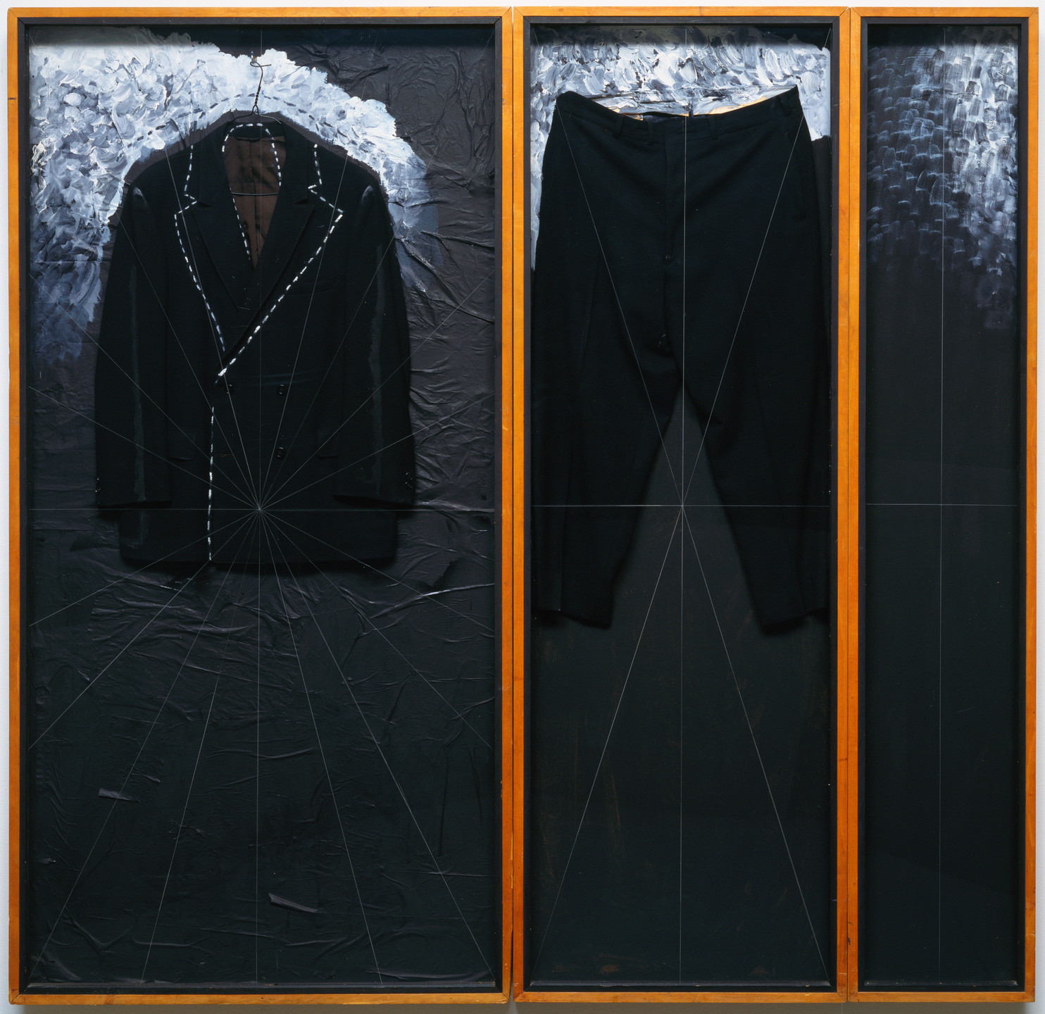 Jim Dine. Untitled Black Suit Picture. spring 1964