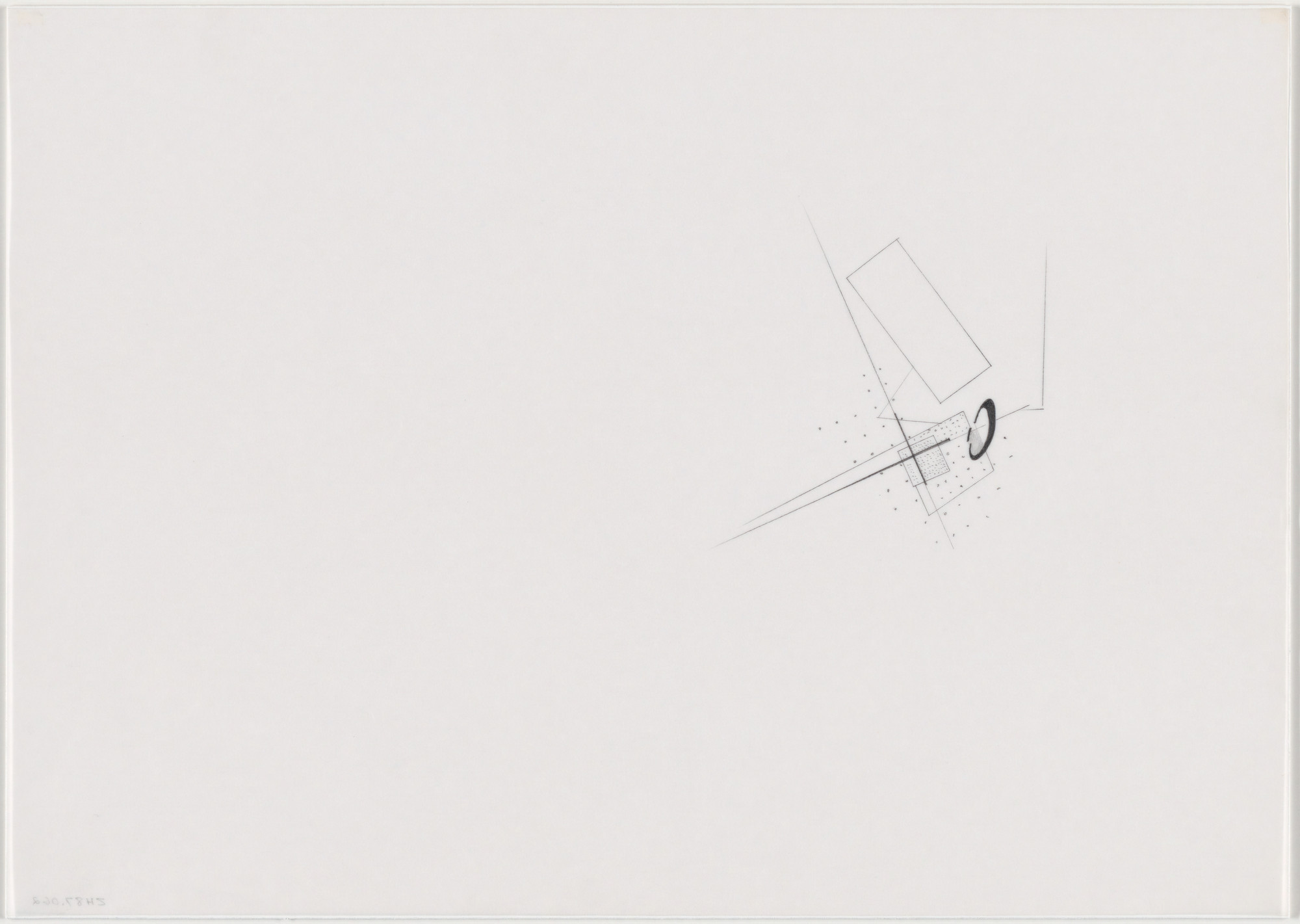 Zaha Hadid. Parc de la Villette Project, Paris, France (Scientific). 1982-83
