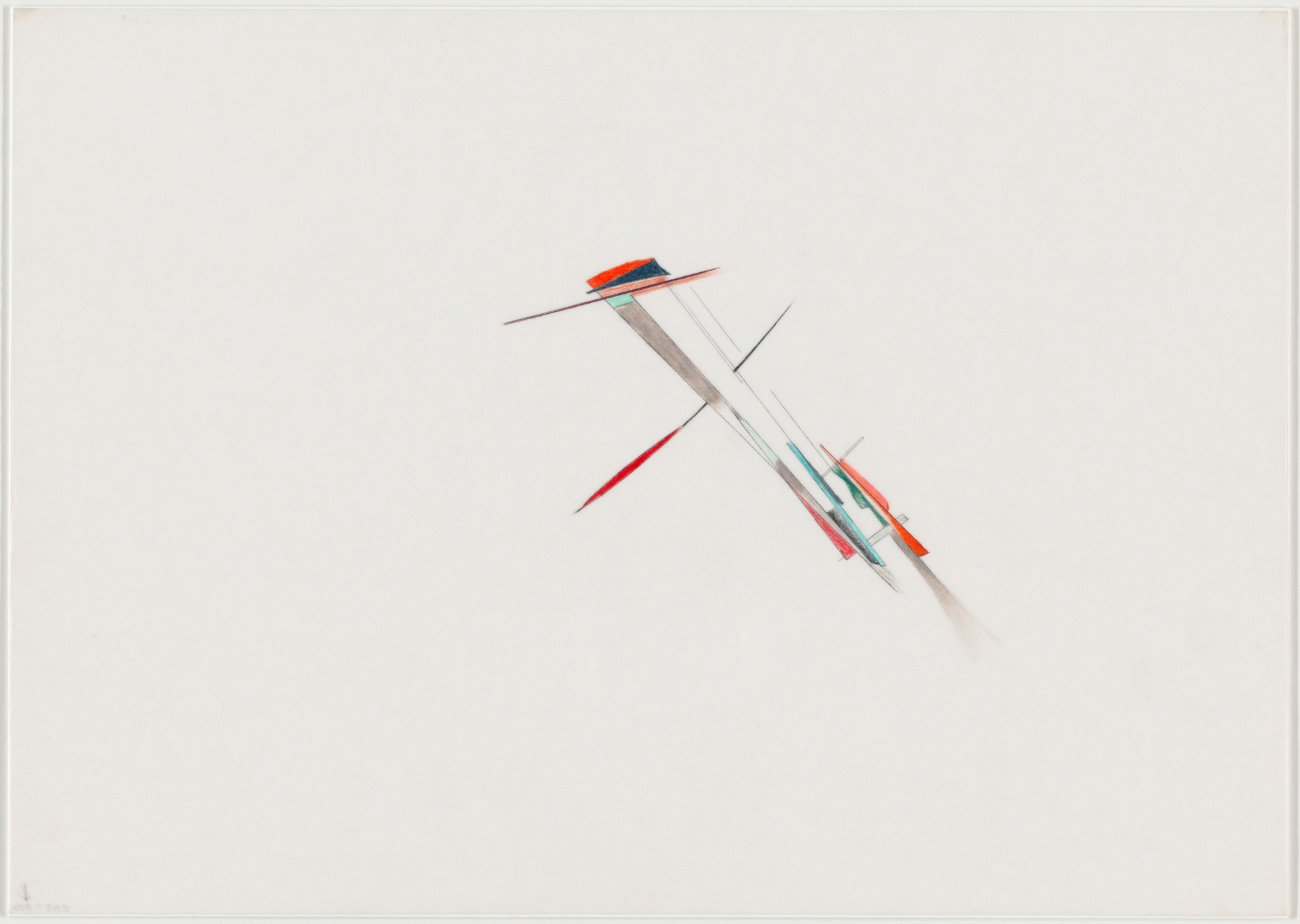 Zaha Hadid. Parc de la Villette Project, Paris, France (Discovery). 1982-83