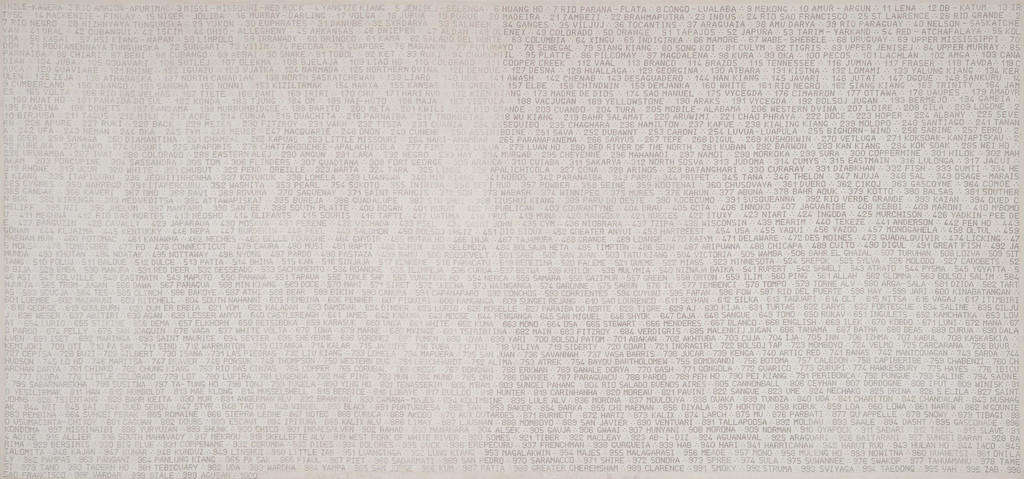 The Thousand Longest Rivers of the World