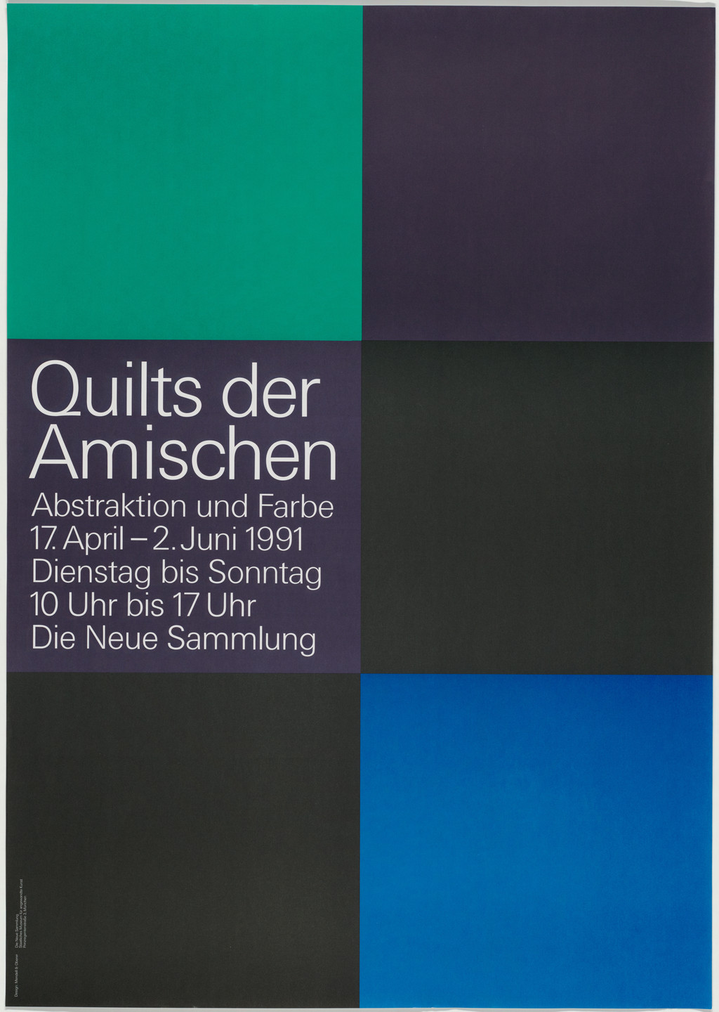 Pierre Mendell. Quilts der Amischen. 1991