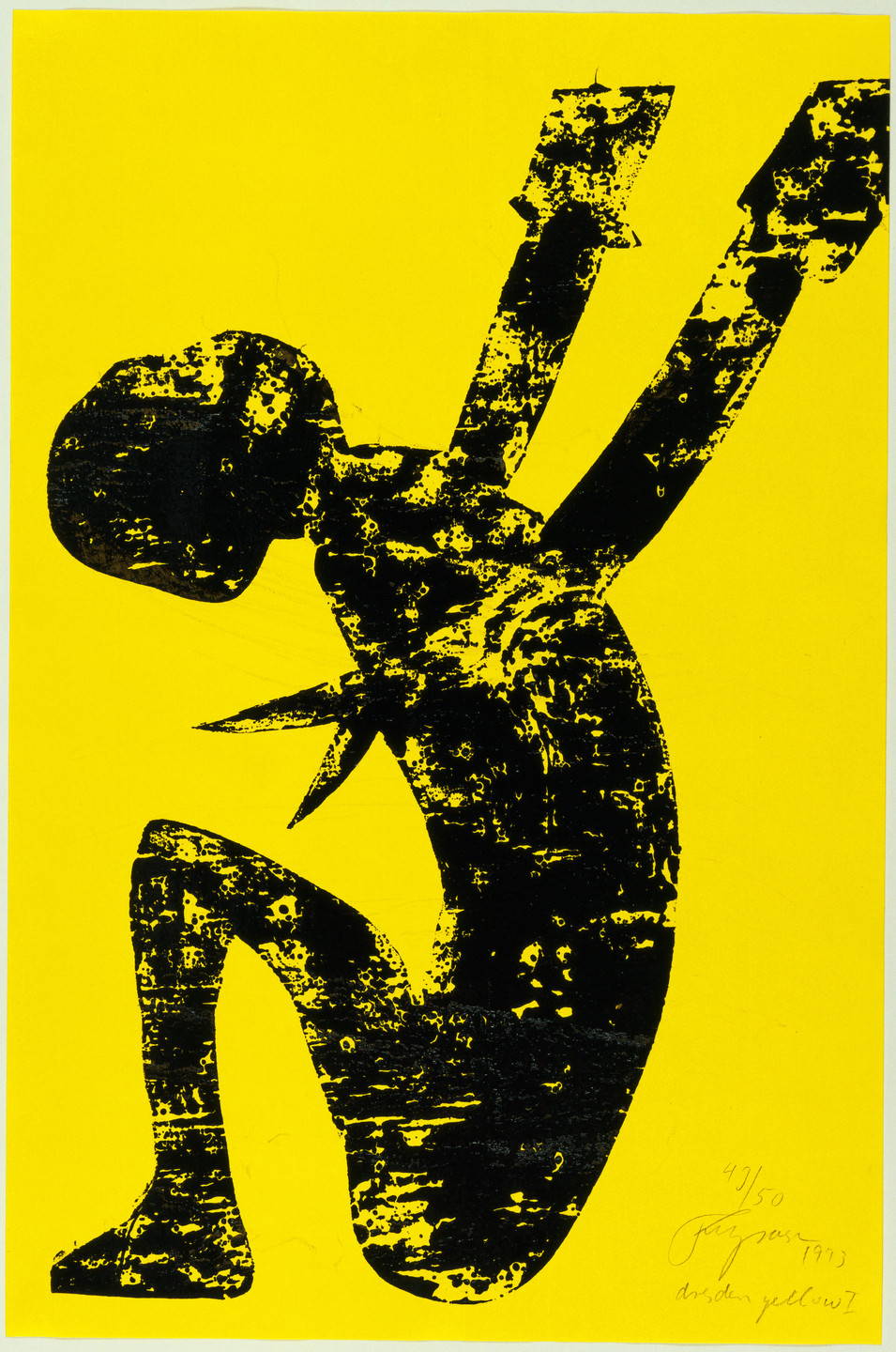 Felix Droese. Dresden Yellow I. 1993