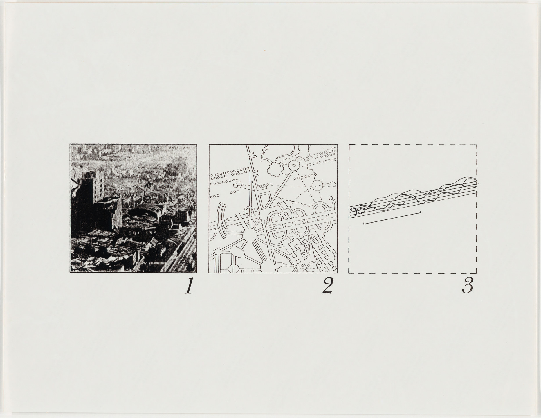 Bernard Tschumi. The Manhattan Transcripts Project, New York, New York, Episode 1: The Park. 1976-77