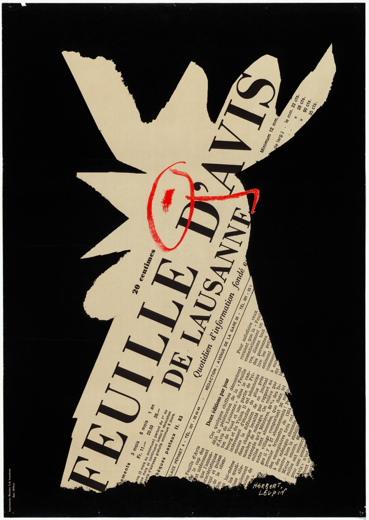 Feuille D'Avis De Lausanne