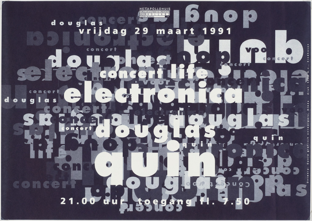Douglas Quin, Concert Life Electronica