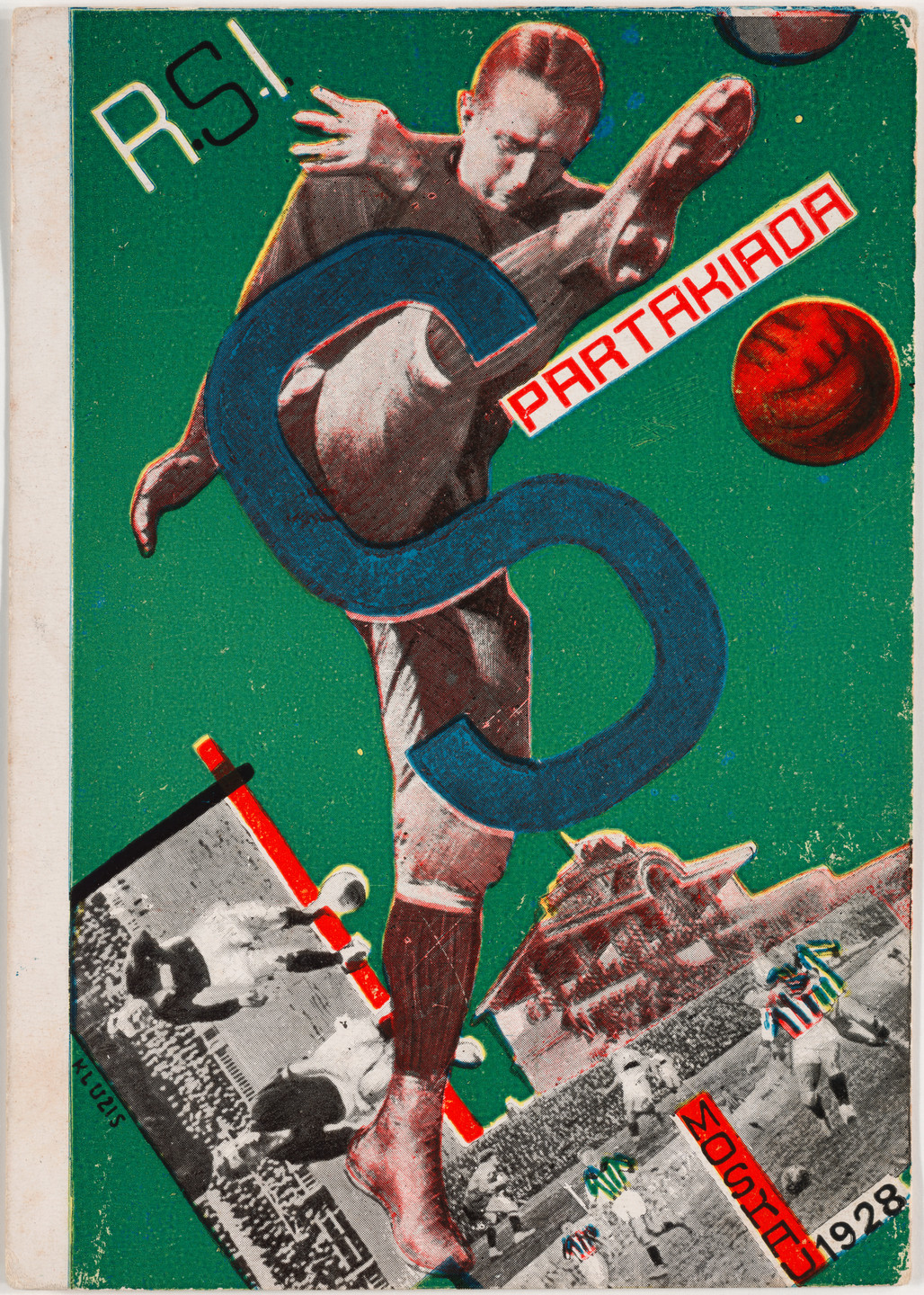 Gustav Klutsis. Postcard for the All Union Spartakiada Sporting Event. 1928