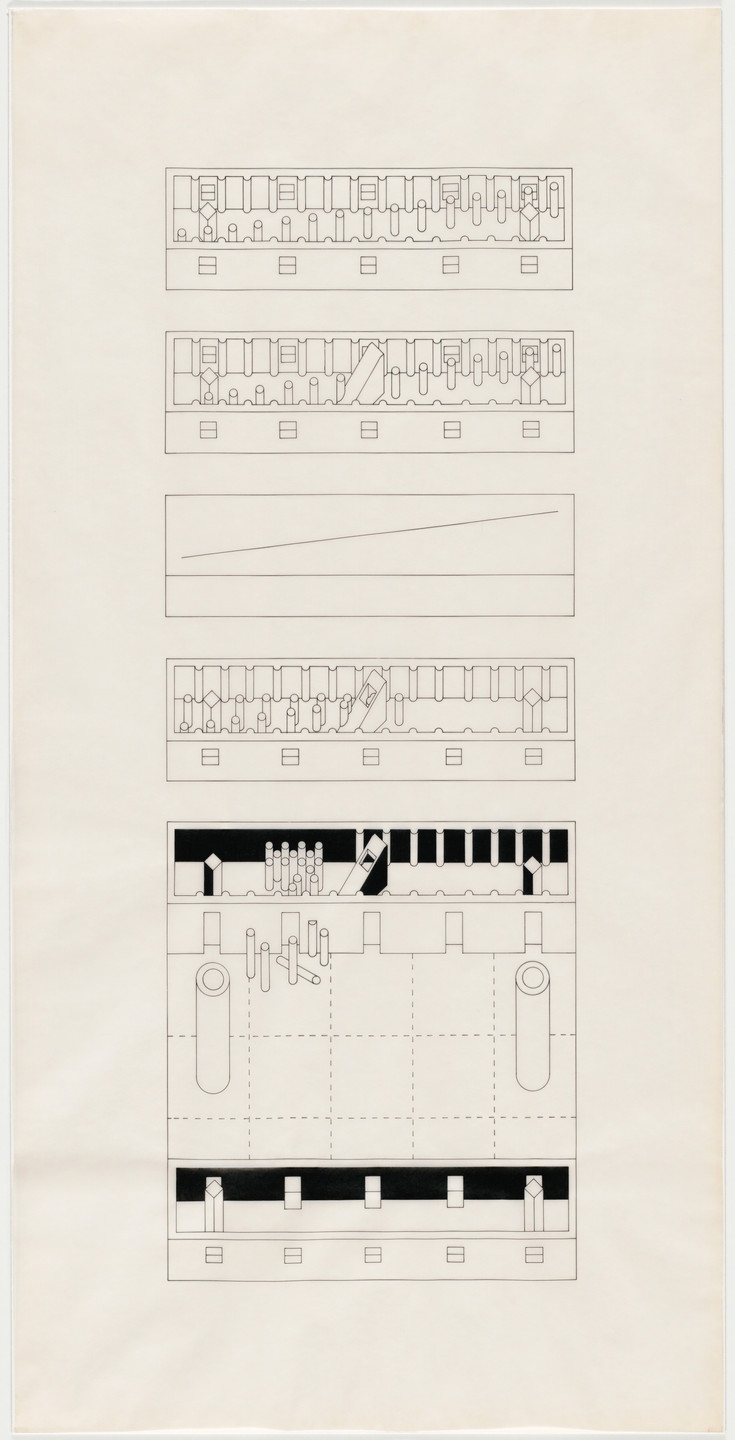 Bernard Tschumi. The Manhattan Transcripts Project, New York, New York ...