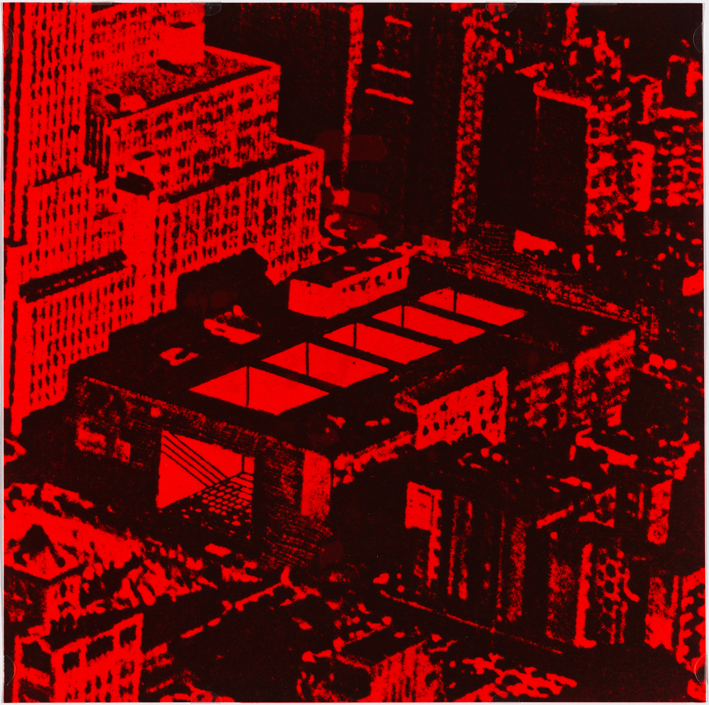 Bernard Tschumi. The Manhattan Transcripts Project, New York, New York, Introductory panel to Episode 4: The Block. 1980