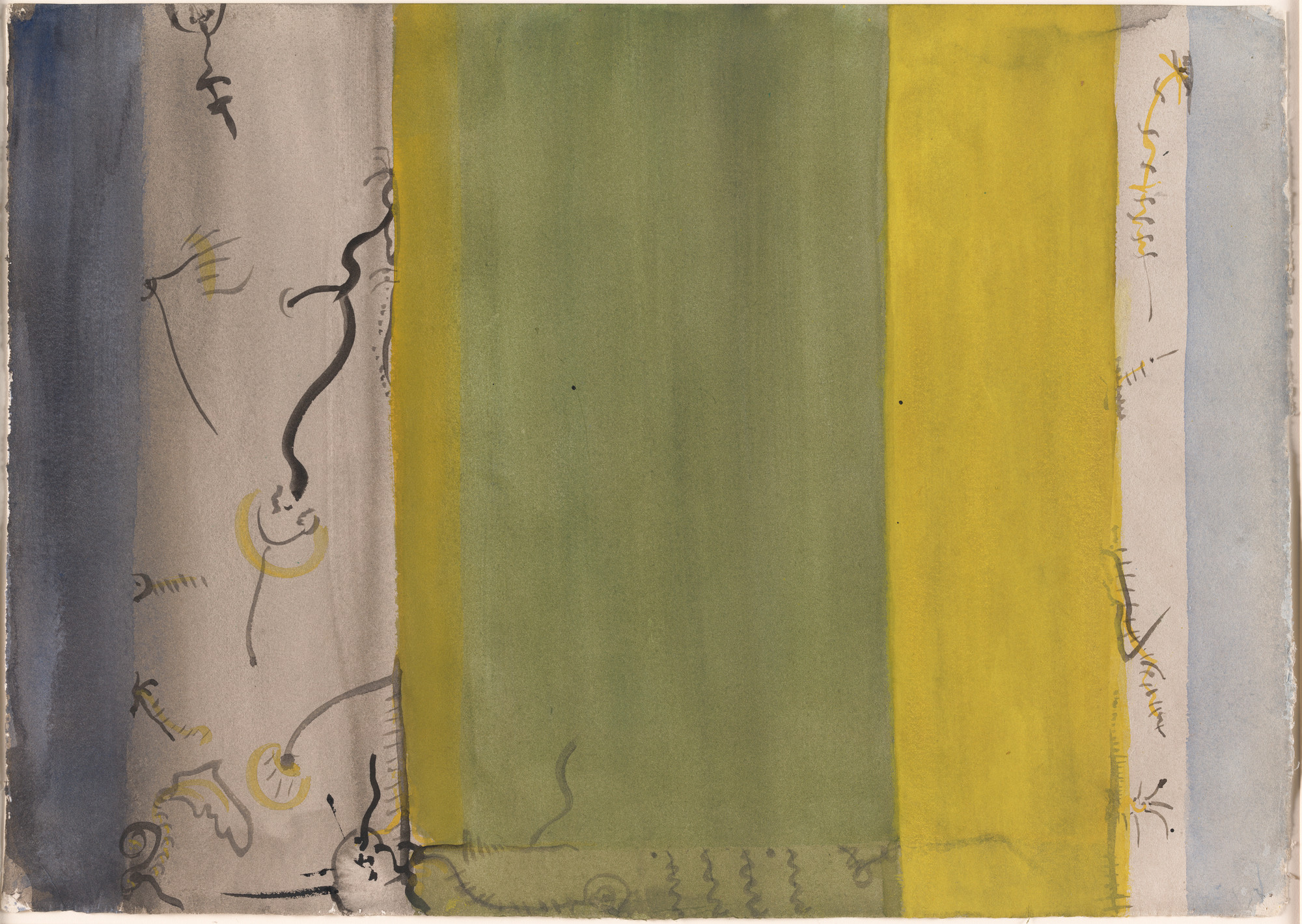 Barnett Newman. Untitled. 1945