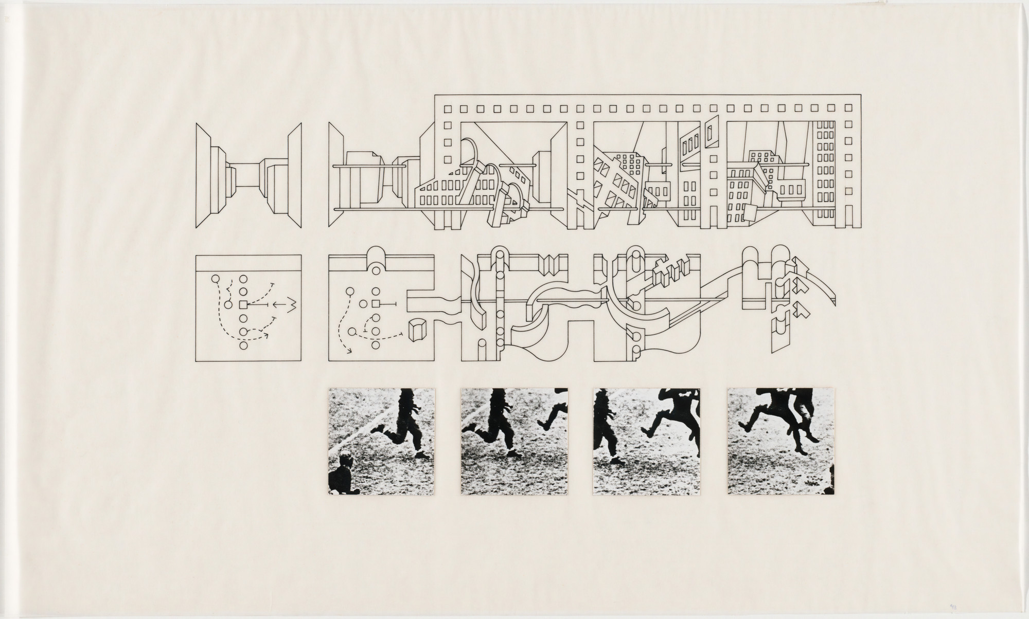 Bernard Tschumi. The Manhattan Transcripts Project, New York, New
