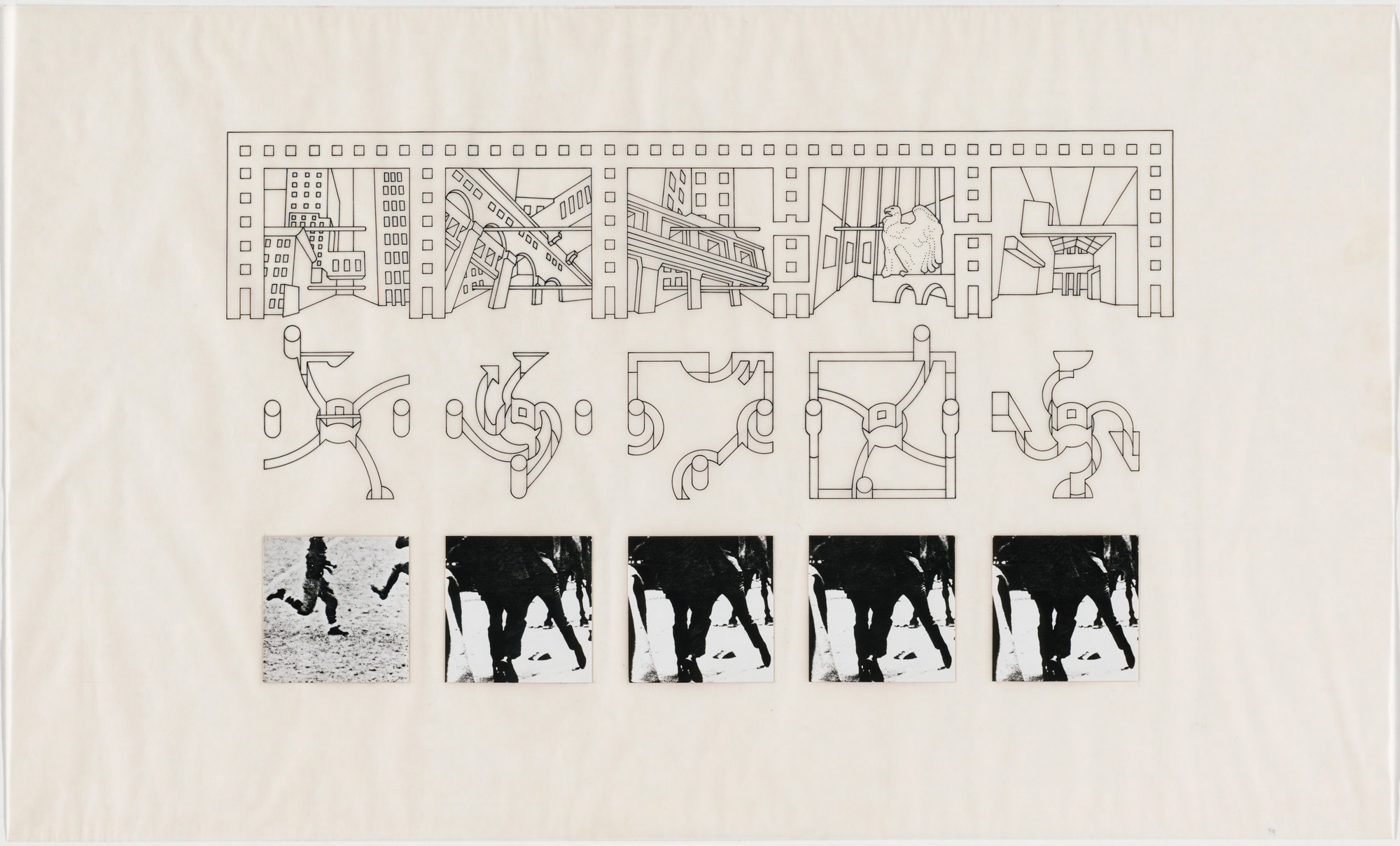 Bernard Tschumi. The Manhattan Transcripts Project, New York, New York, Episode 4: The Block