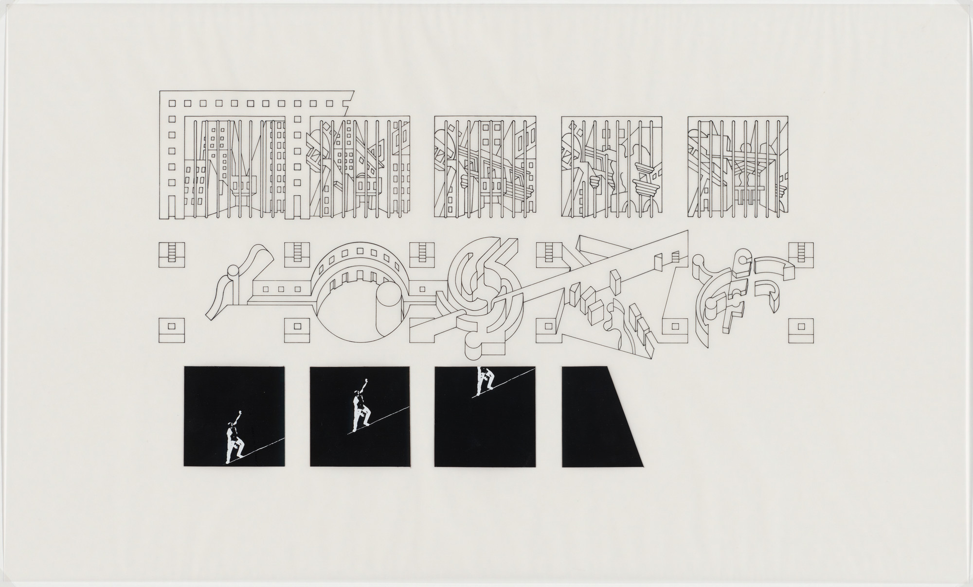 Bernard Tschumi. The Manhattan Transcripts Project, New York, New York, Episode 4: The Block