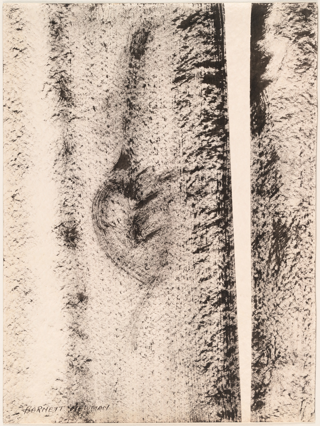 Barnett Newman. Untitled. 1946