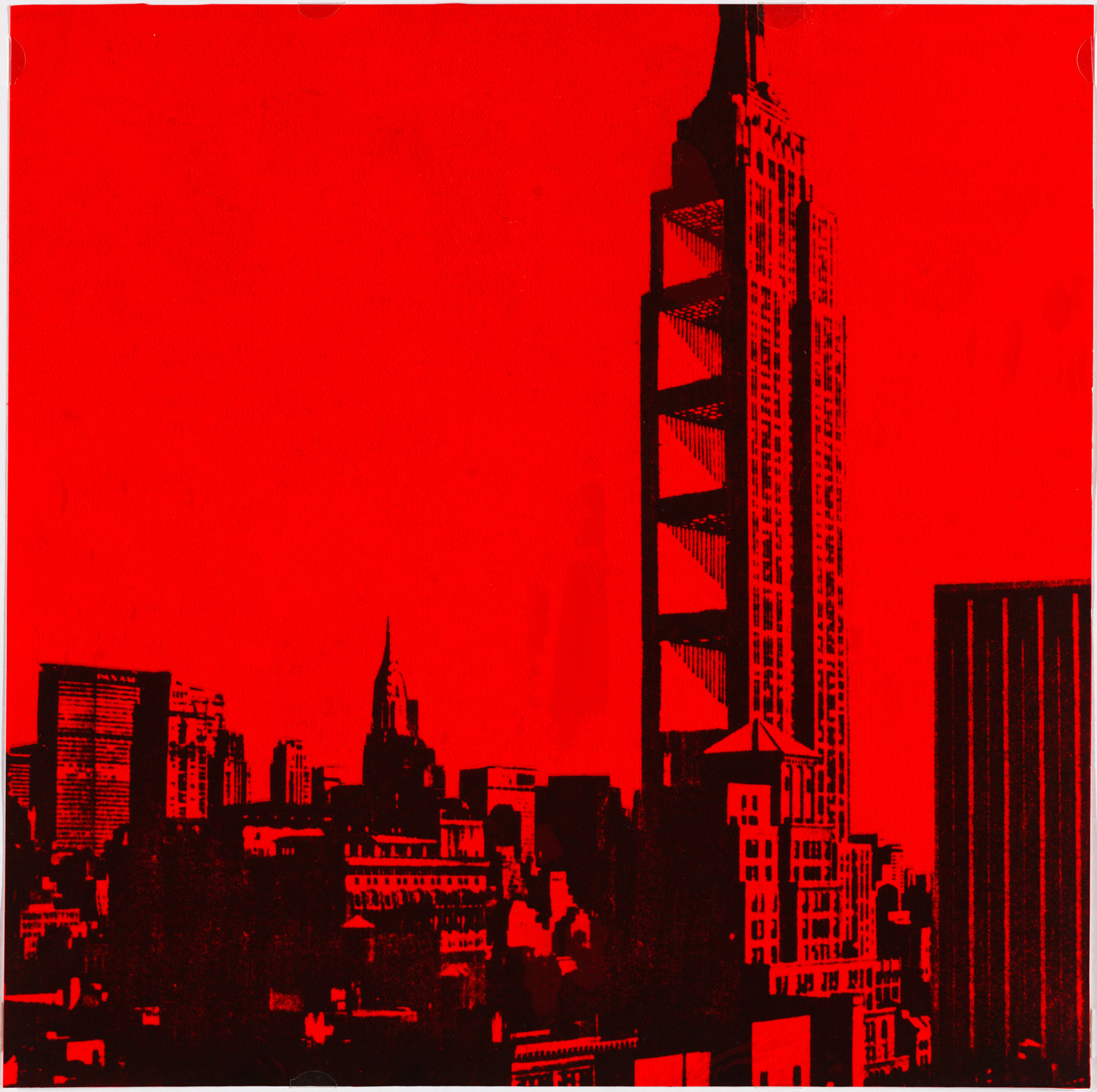 Bernard Tschumi. The Manhattan Transcripts Project, New York, New York, Introductory panel to Episode 3: The Tower (The Fall). 1980