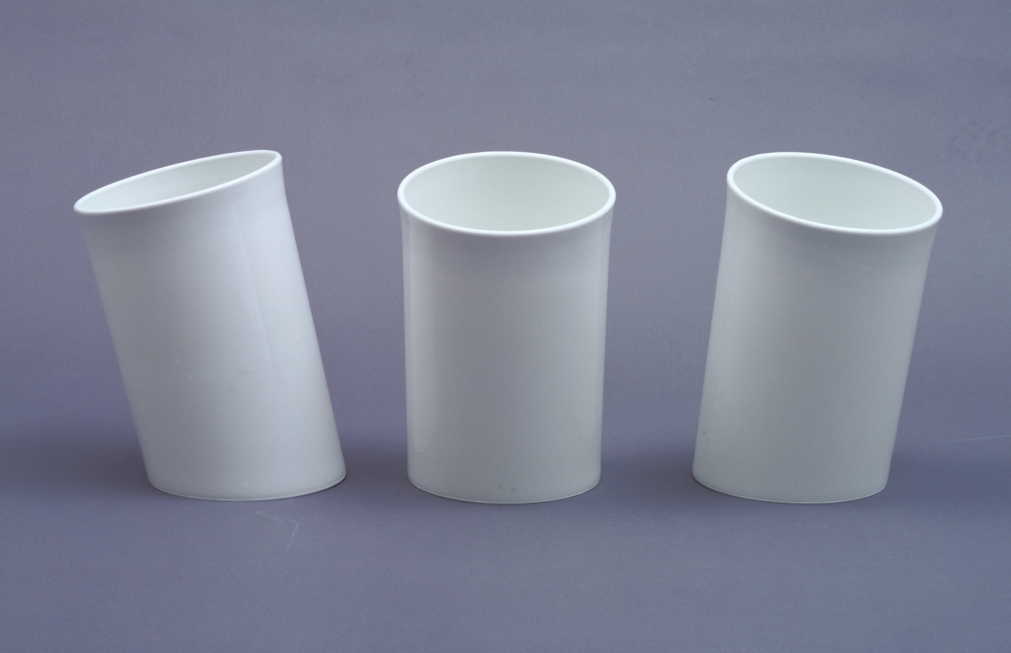 Enzo Mari. In Attesa (Waiting) Wastepaper Baskets