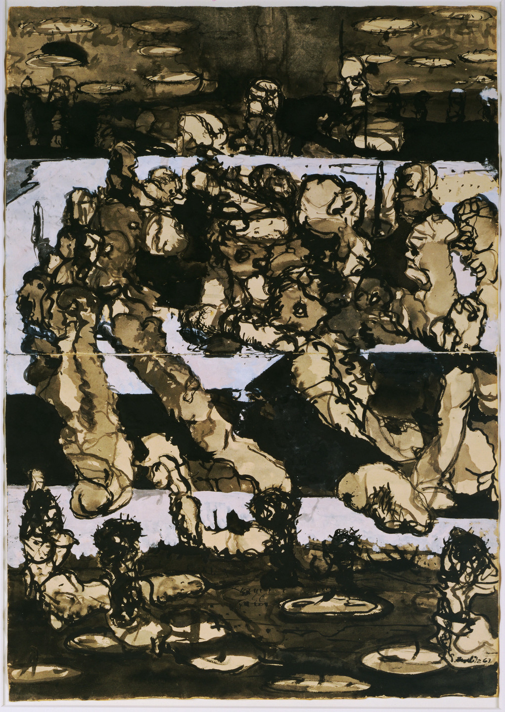 Georg Baselitz. P.D. Zeichnung. 1963
