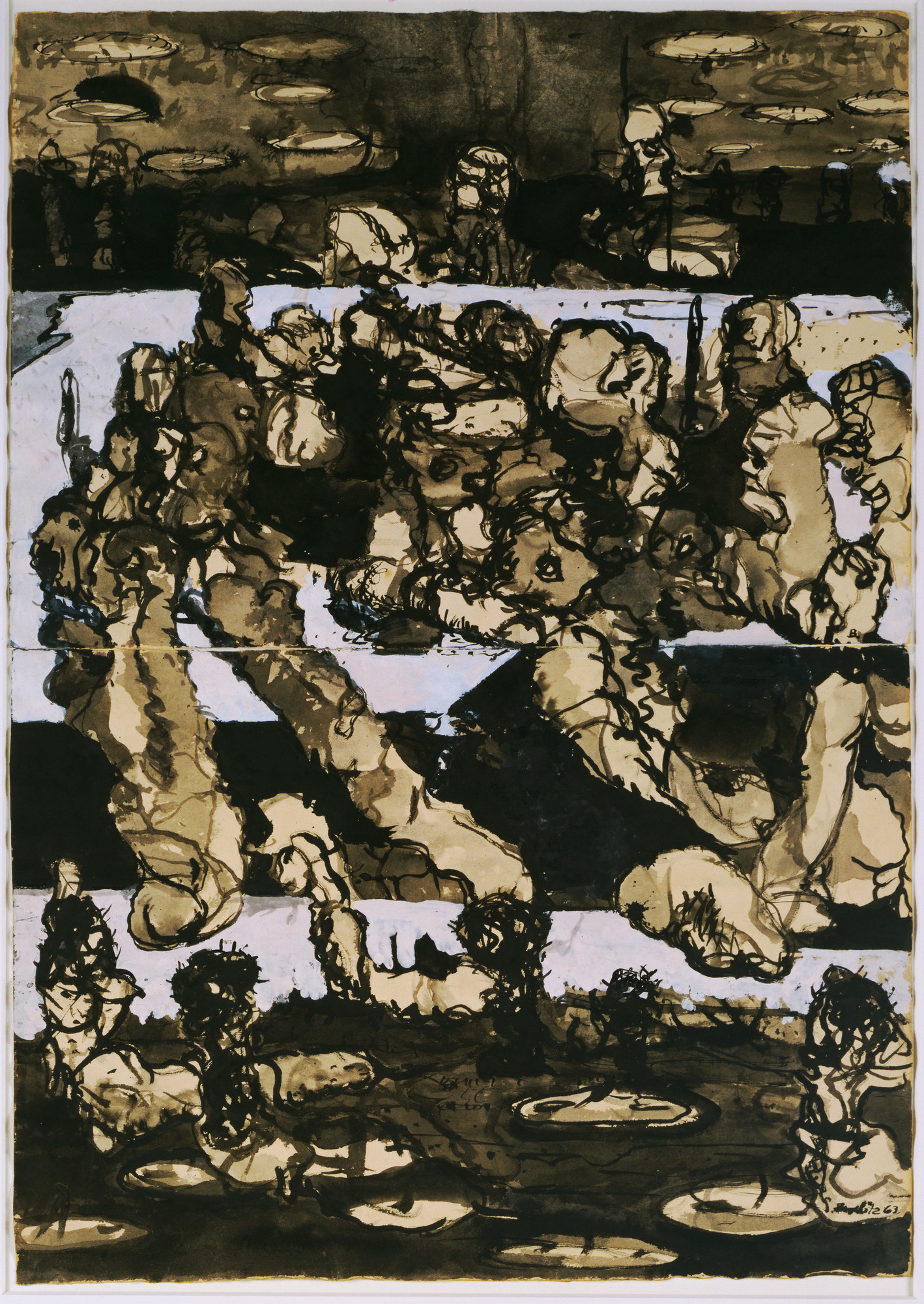 Georg Baselitz. P.D. Zeichnung. 1963 | MoMA