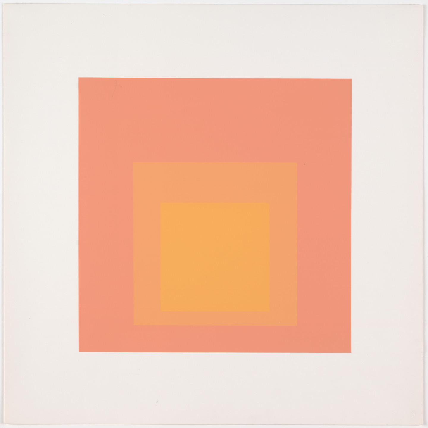 Josef Albers. Tenuous from Homage to the Square: Ten Works by Josef Albers. 1962