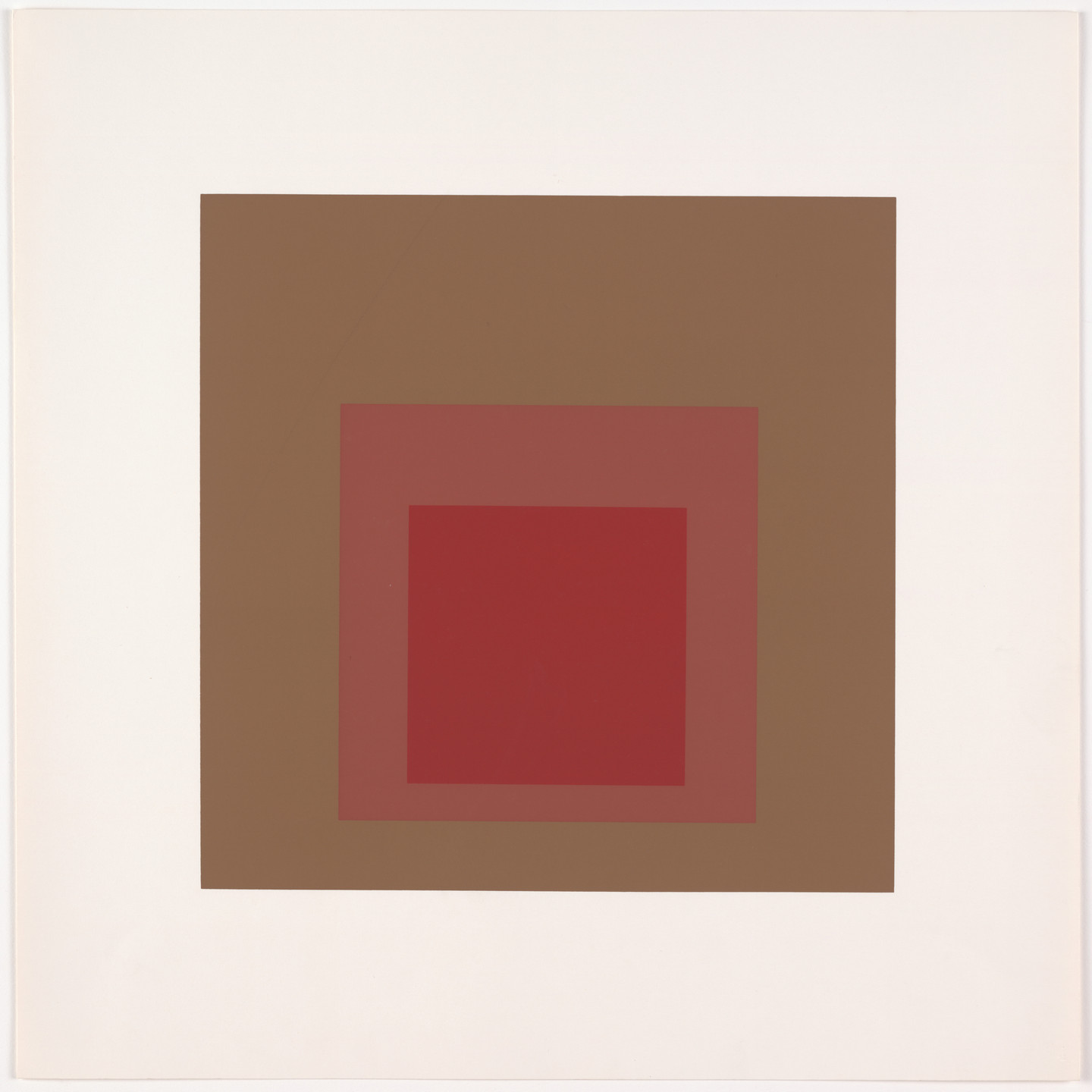 Josef Albers. Equivocal from Homage to the Square: Ten Works