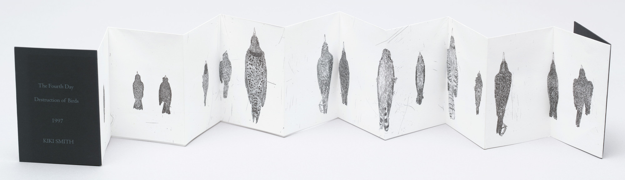 Kiki Smith. The Fourth Day: Destruction of Birds. 1997