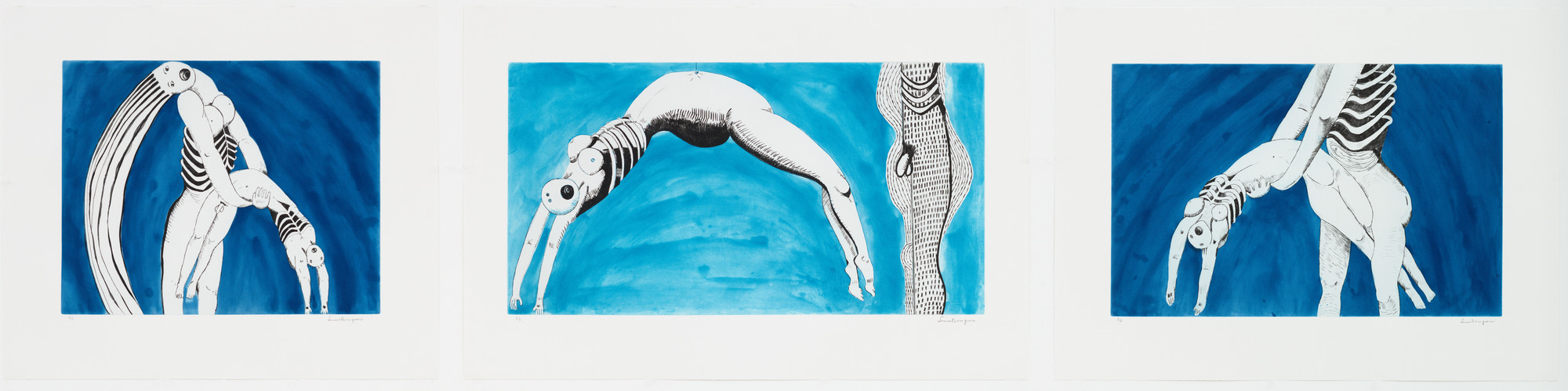 Louise Bourgeois. Triptych for the Red Room. 1994 | MoMA