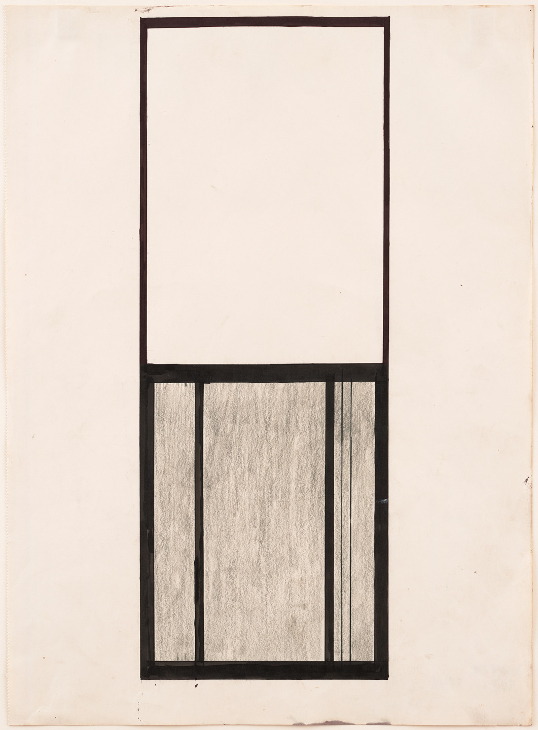 Ellsworth Kelly. Study for Window, Museum of Modern Art, Paris. 1949