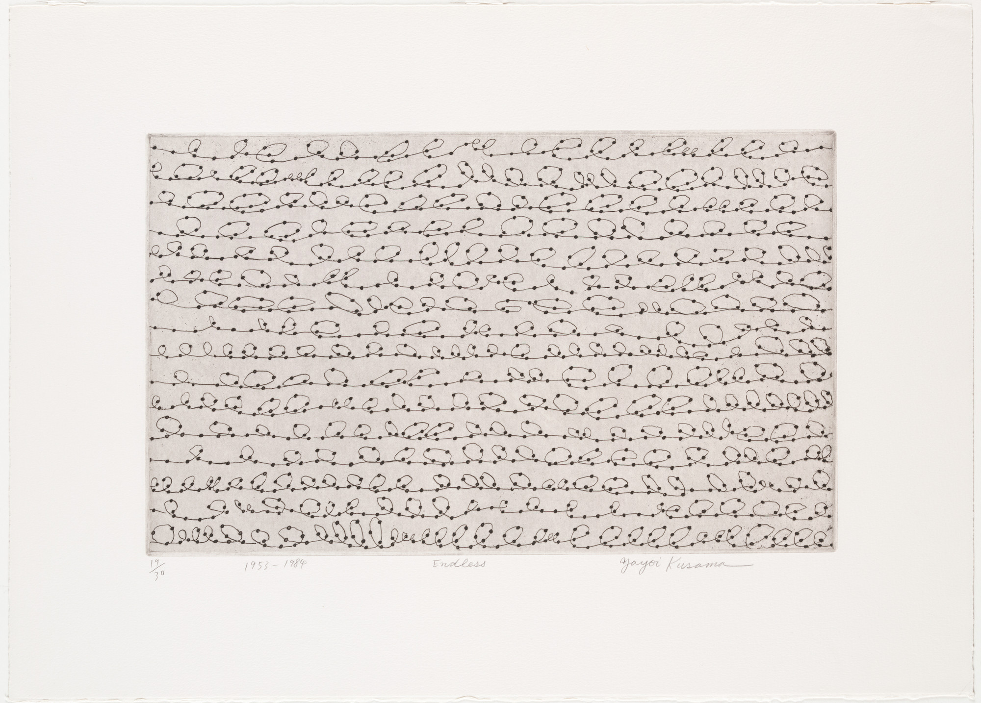 Yayoi Kusama. Endless. 1953–84 | MoMA