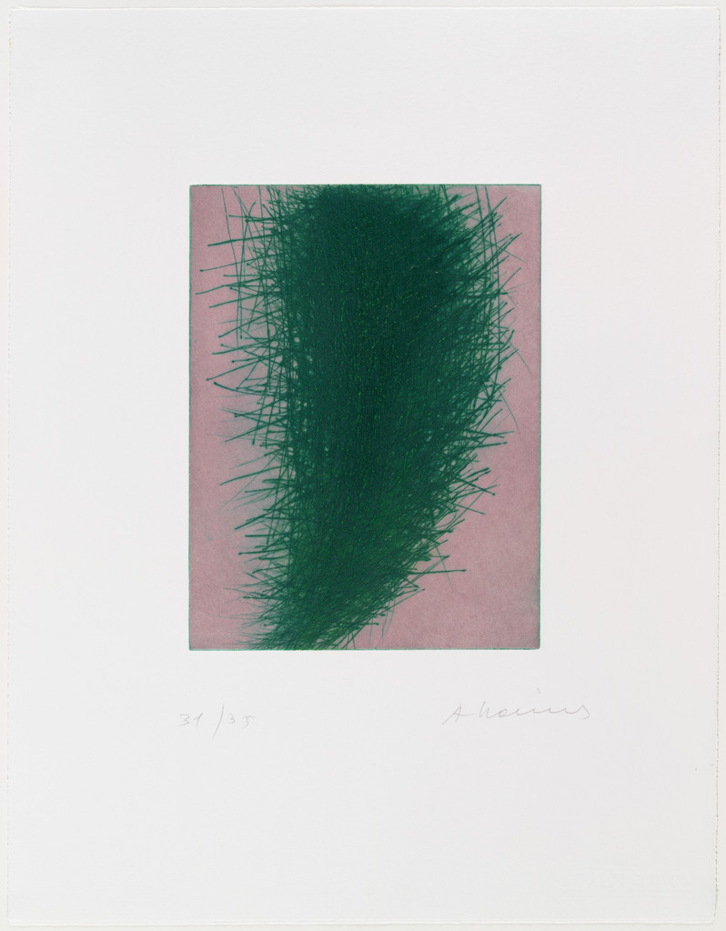 Grünzeug (Greens) by Arnulf Rainer