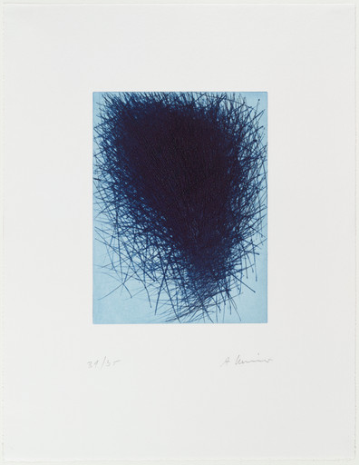 Arnulf Rainer ビンテージポスター Arnulf Rainer. Blaues Nest (Blue Nest). 1997 | MoMA