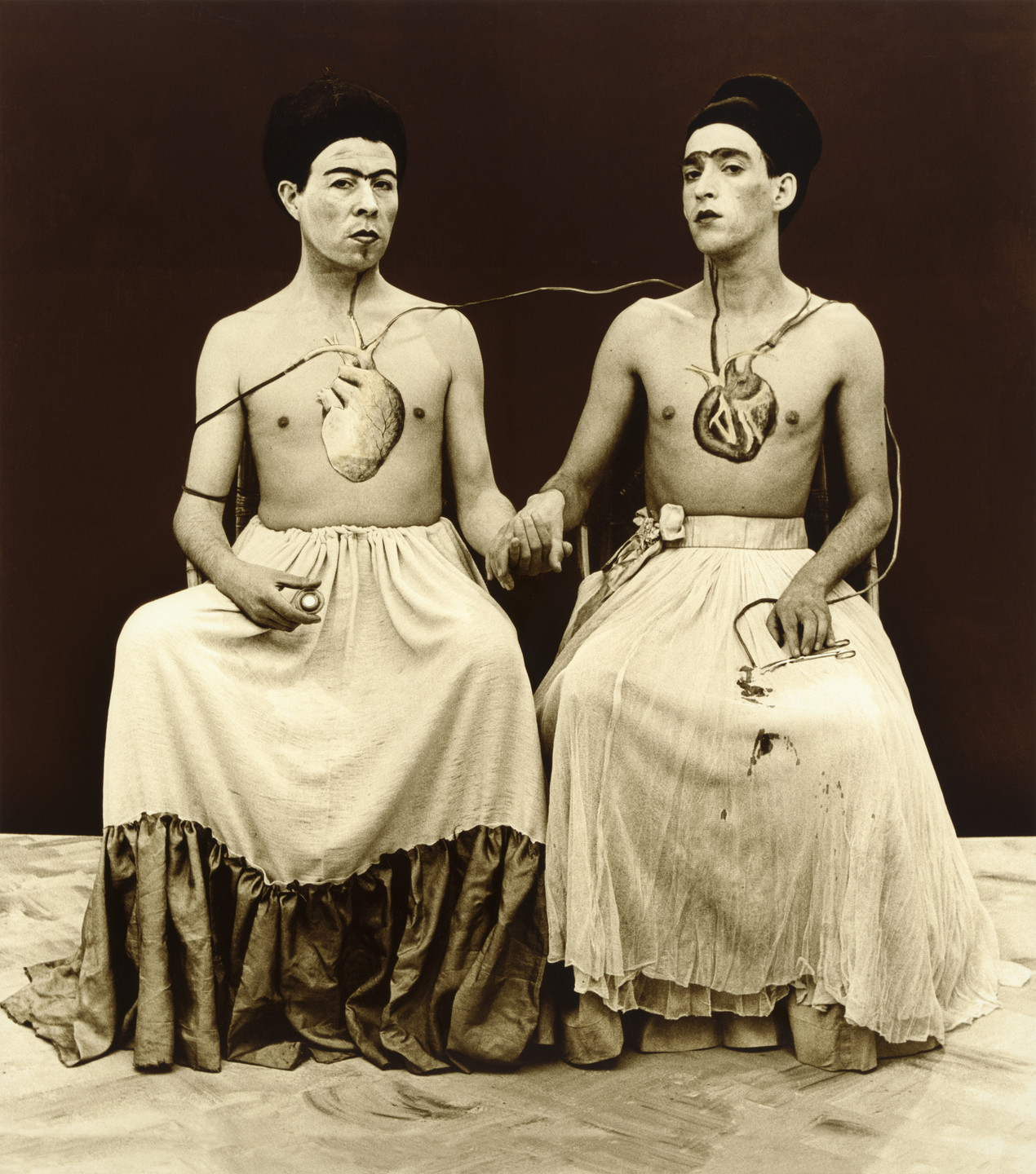 Las Yeguas del Apocalipsis, Pedro Mardones Lemebel, Francisco Casas Silva. Las Dos Fridas (The Two Fridas). 1989