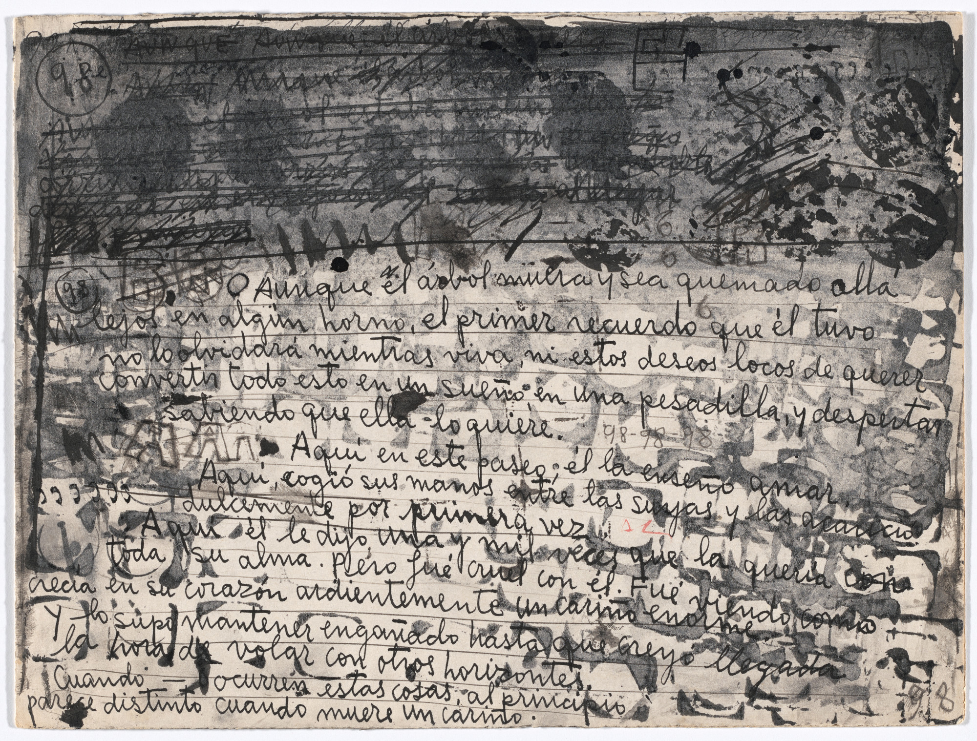 Alberto Greco. Folio XXVI from Bewitching Kisses (Besos Brujos)