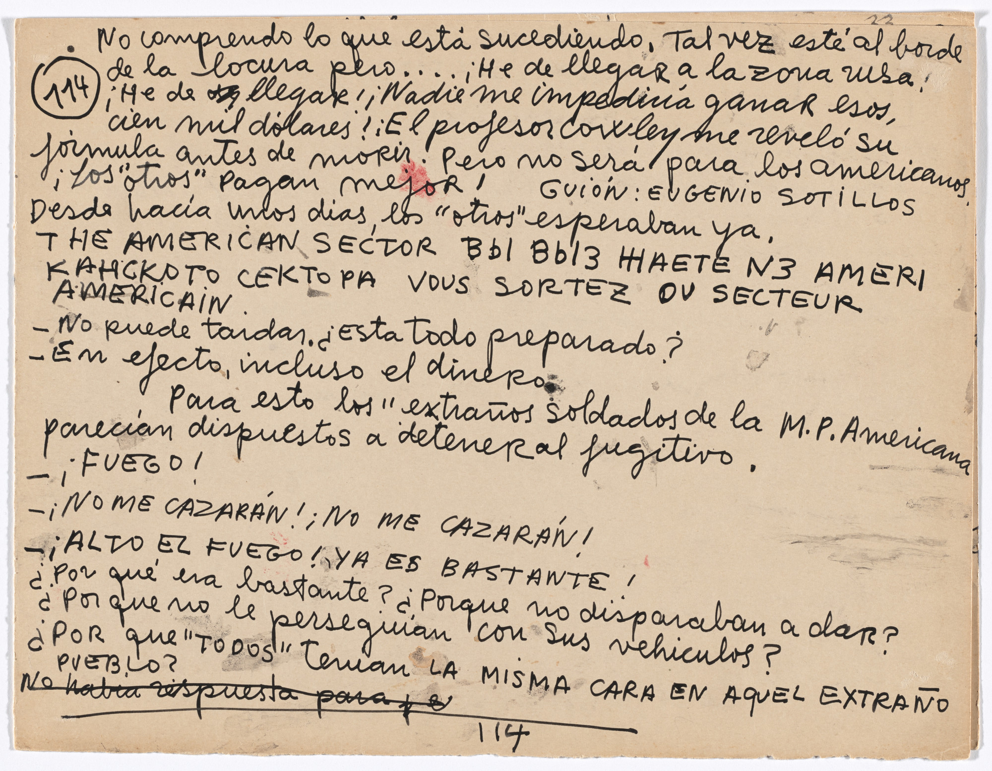 Alberto Greco. Folio XXX from Bewitching Kisses (Besos Brujos)