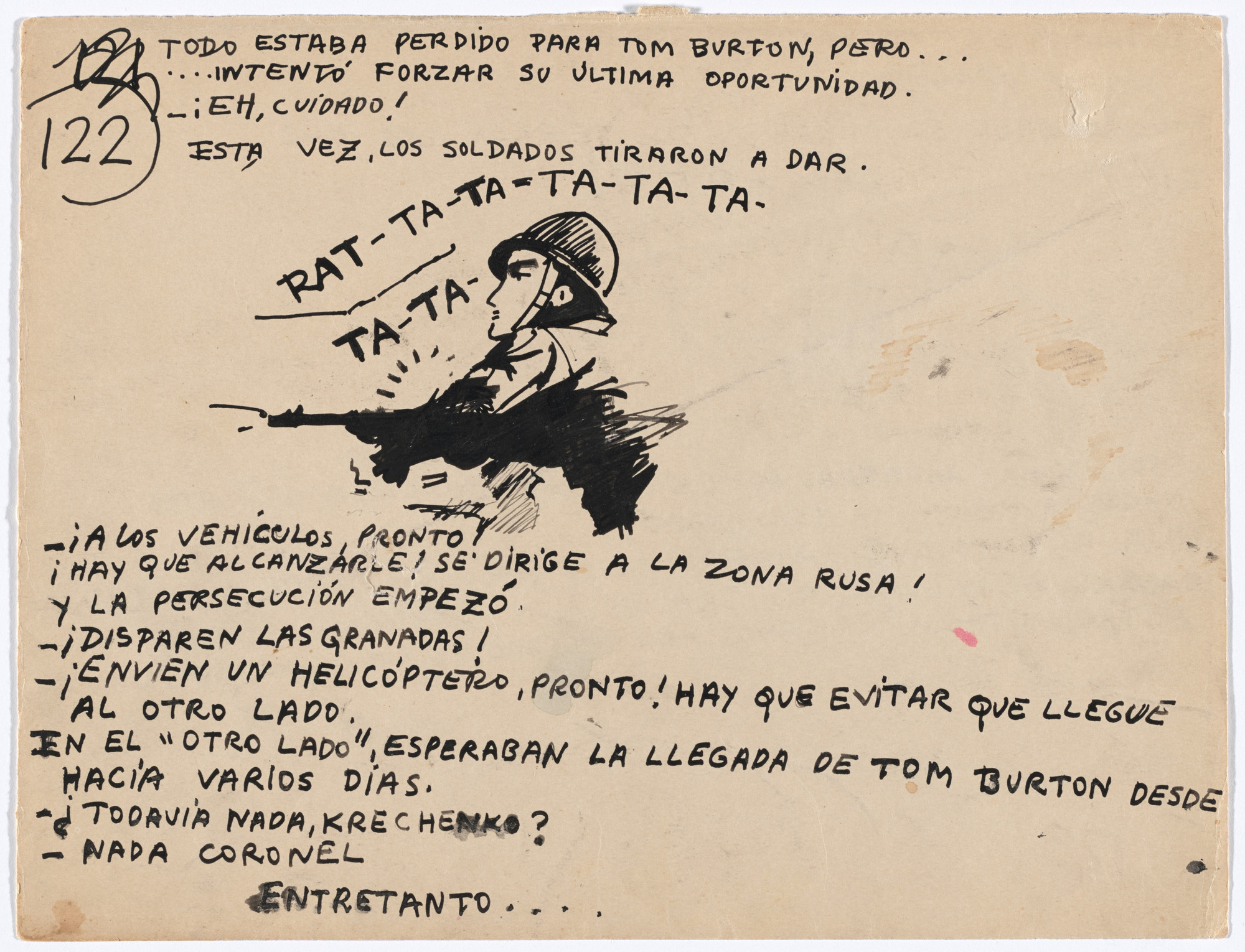 Alberto Greco. Folio XXXII from Bewitching Kisses (Besos Brujos)