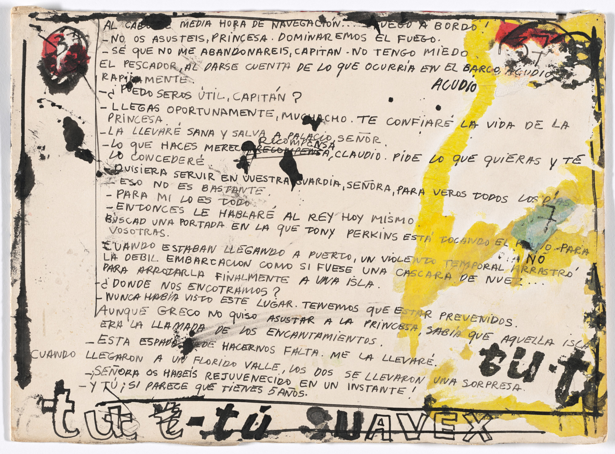 Alberto Greco. Folio X from Bewitching Kisses (Besos Brujos)