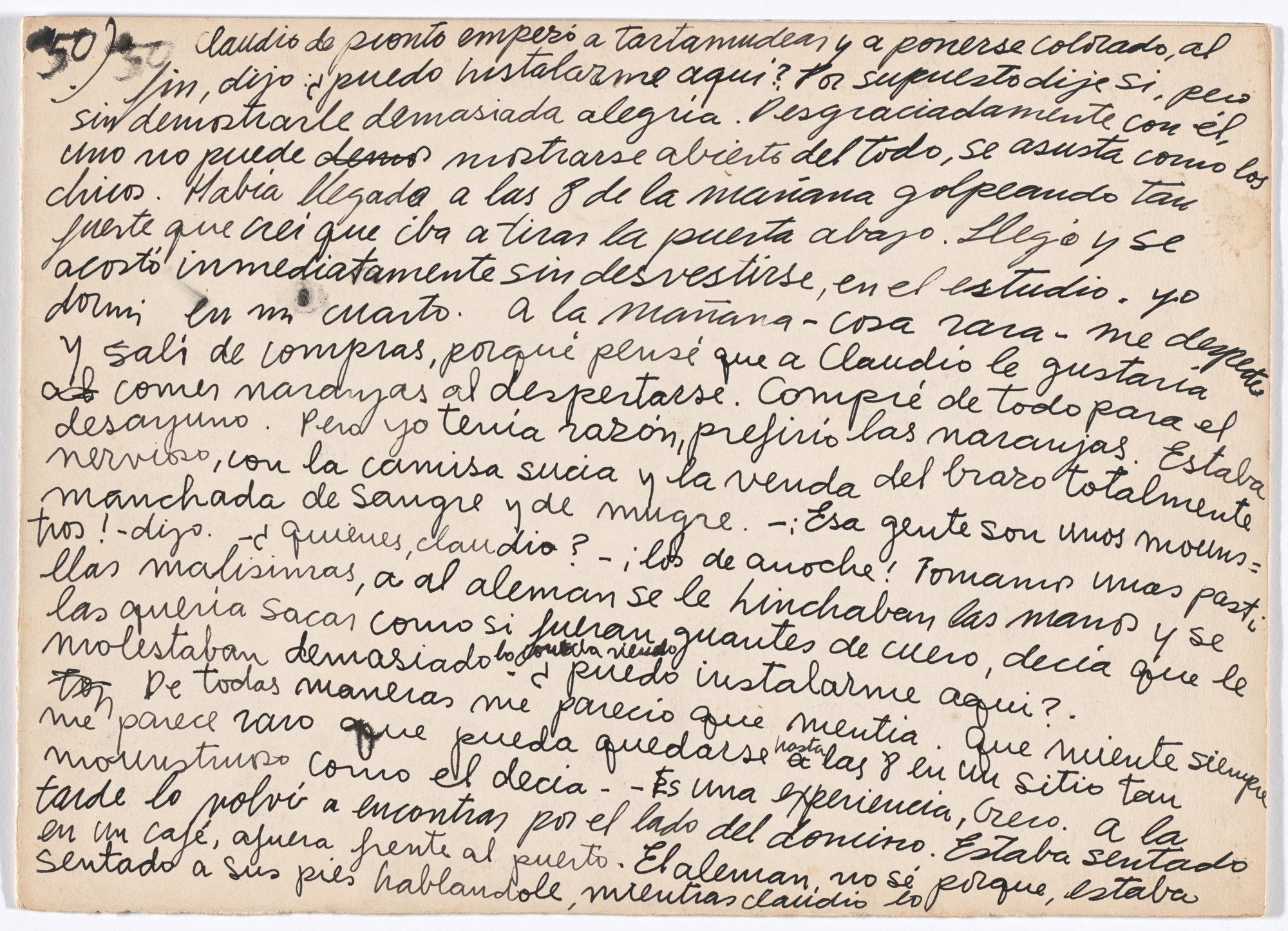 Alberto Greco. Folio XIII from Bewitching Kisses (Besos Brujos)