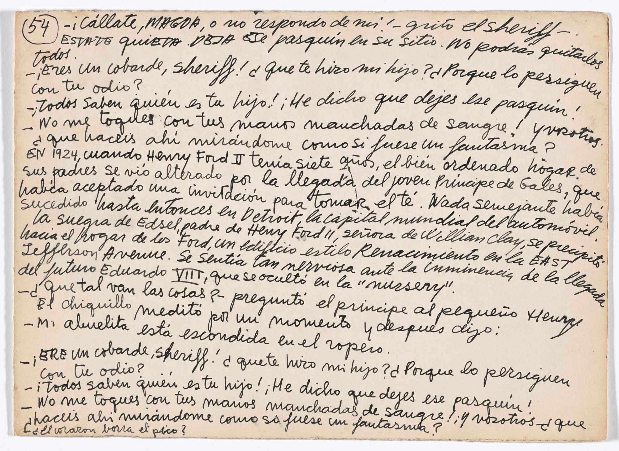 Alberto Greco. Folio XIV from Bewitching Kisses (Besos Brujos)