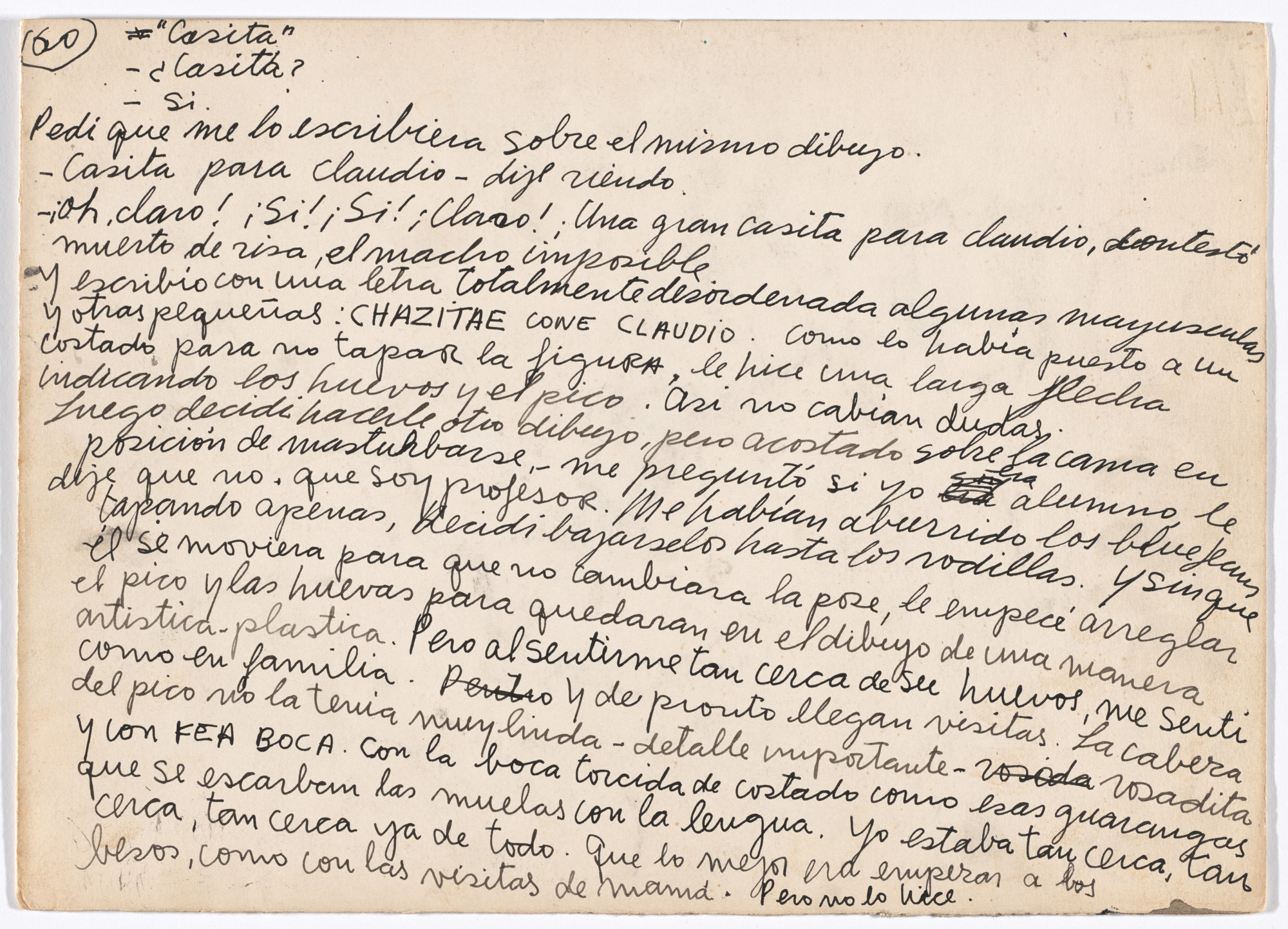 Alberto Greco. Folio XVI from Bewitching Kisses (Besos Brujos)