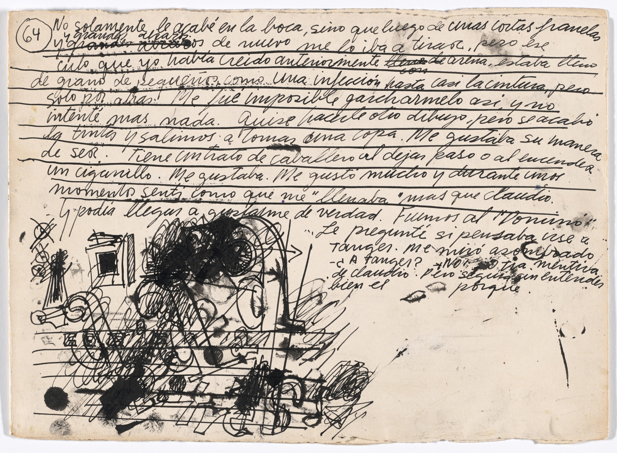 Alberto Greco. Folio XVII from Bewitching Kisses (Besos Brujos)