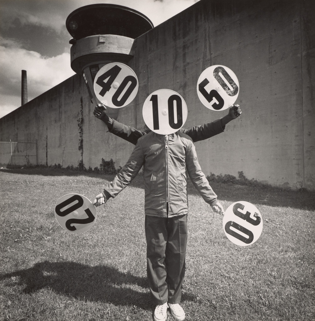 Two Prisoners with Numbers, New York, N.Y.